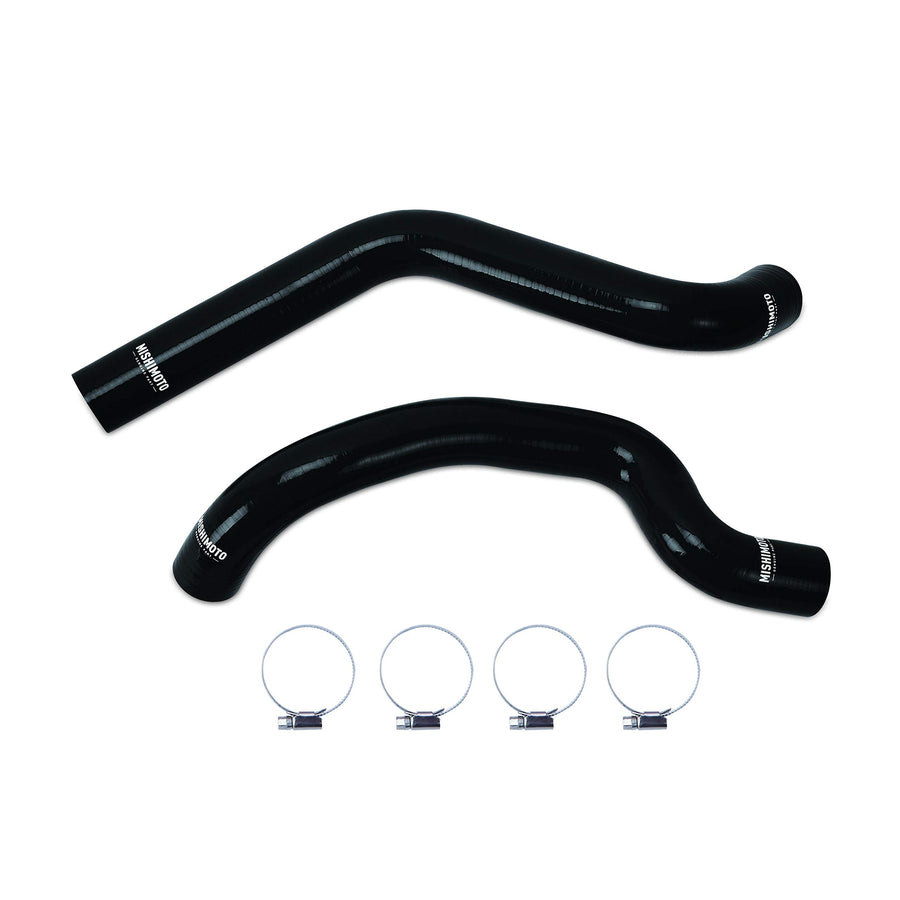 Mishimoto Silicone Radiator Hose Kit MMHOSE-WR6-07BK Fits Jeep Wrangler 6Cyl 2007-2017 Black