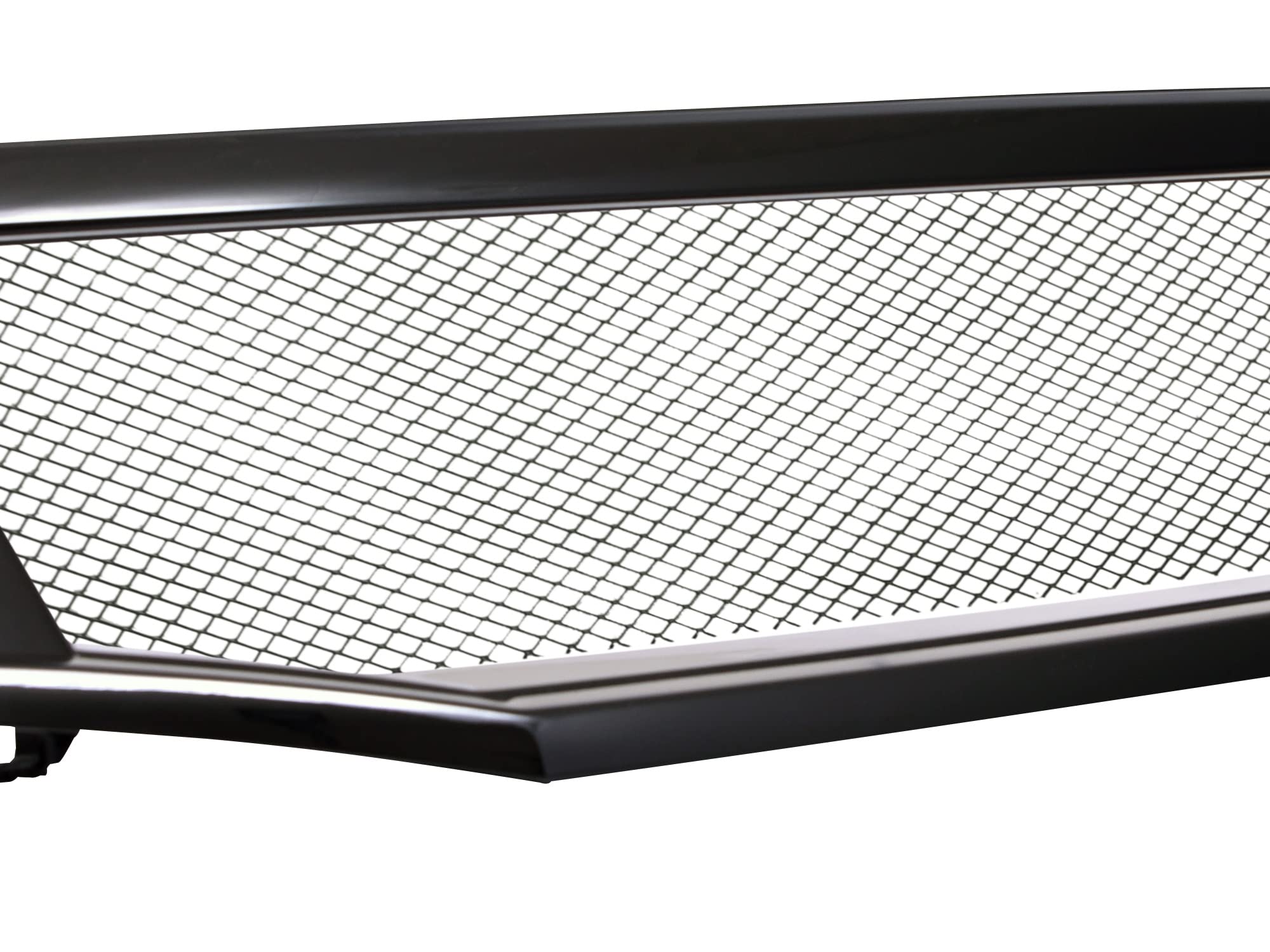 7148963 Armordillo USA Mesh Front Hood Grille - Gloss Black Fits 2008-2010 Honda Accord 4 Door Sedan