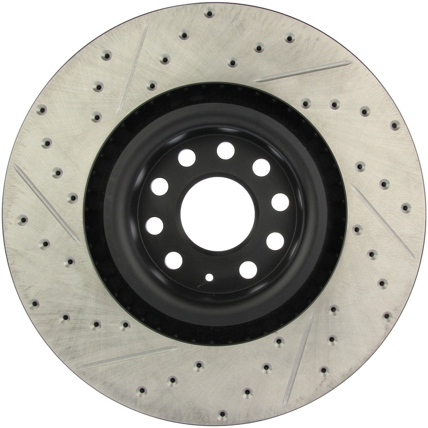 Sport Drilled/Slotted Brake Rotor StopTech 127.33112L (Front Left), 1 Pack