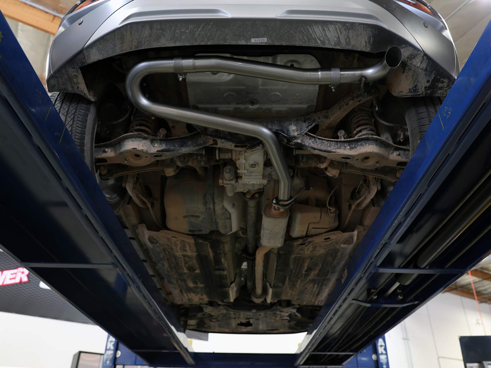 Takeda aFe Power 49-37017NM 2-1/2" Axle-Back Exhaust System for 18-21 Hyundai Kona, 304 Stainless Steel, No Muffler
