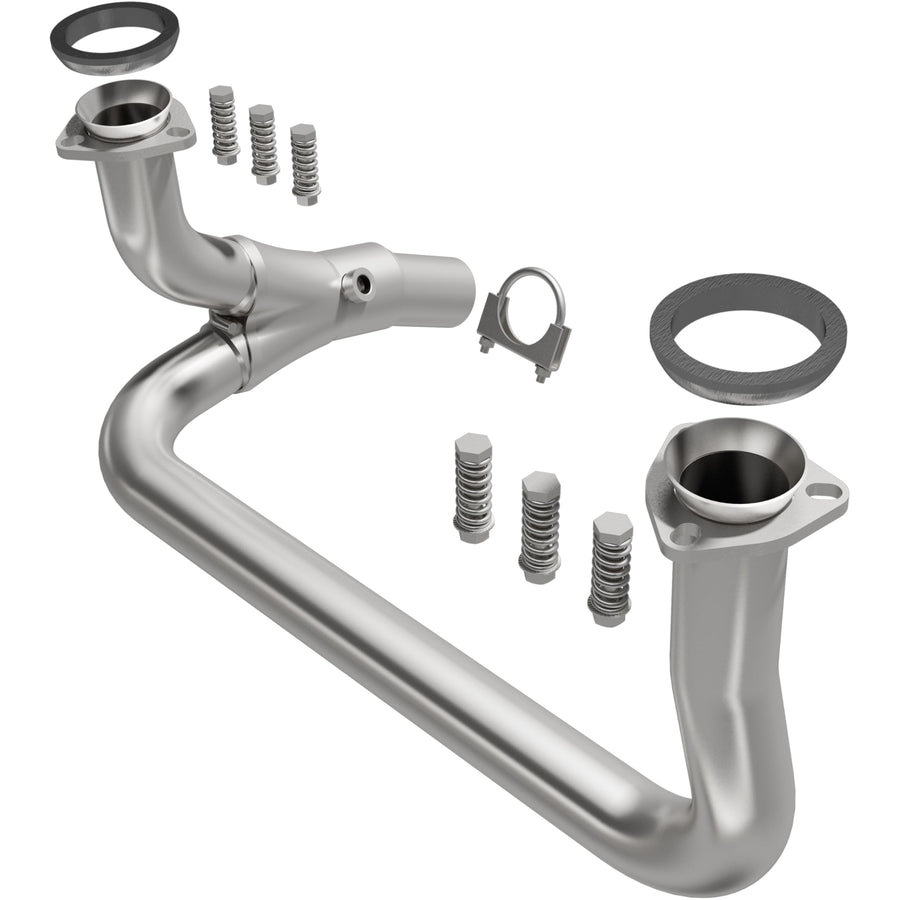 Replacement BRExhaust Front Pipe Kit 107-0175: Direct-Fit, Compatible with 88-93 C1500, C2500, K1500, K2500 4.3L, 5.0L