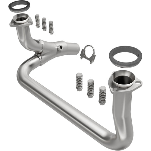 Replacement BRExhaust Front Pipe Kit 107-0175: Direct-Fit, Compatible with 88-93 C1500, C2500, K1500, K2500 4.3L, 5.0L
