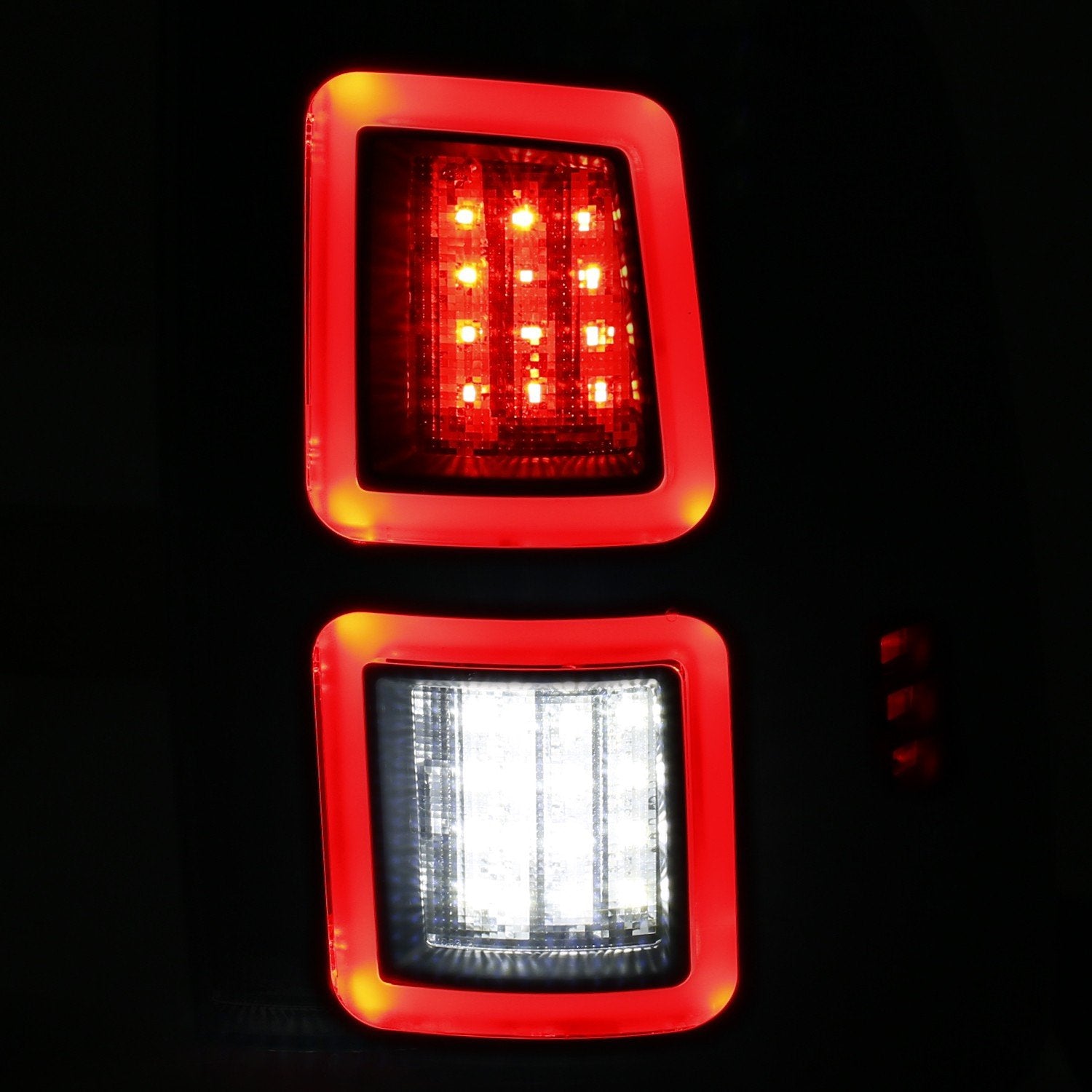 LED Smoke Anzo 311274 13-17 Dodge Ram 1500/2500/3500 Taillights LED Smoke