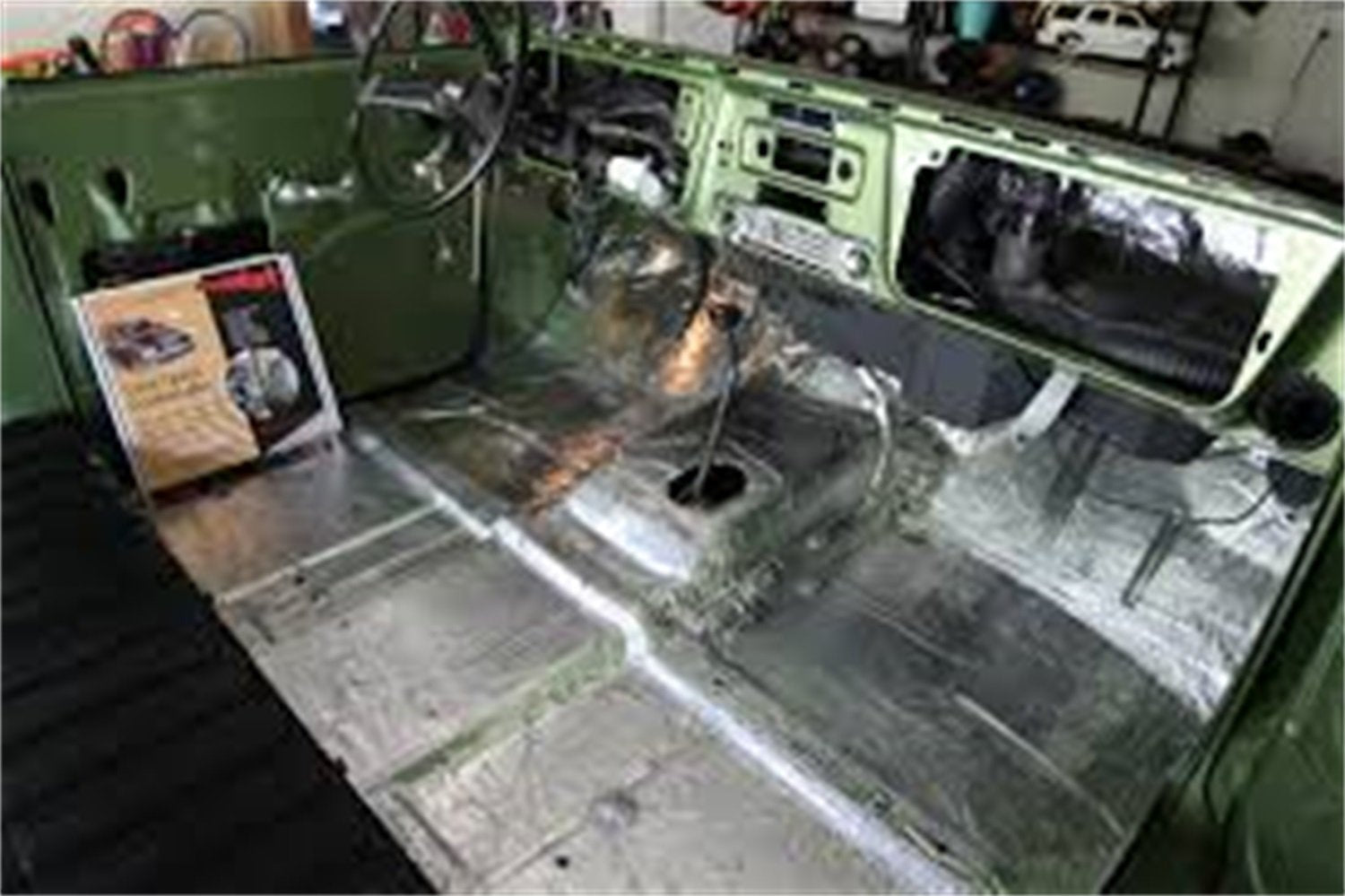HushMat Sound and Thermal Insulation Kit 663021 (1981-1982 Dodge Ram Club Cab Floor)