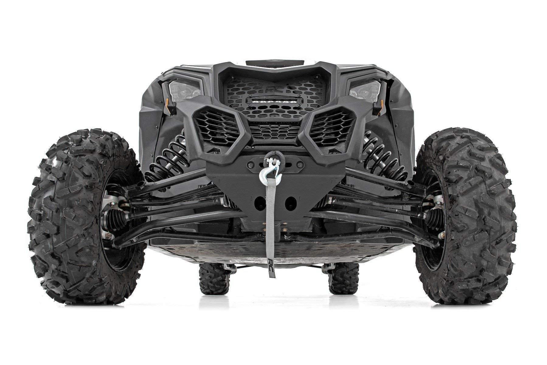 Rough Country Winch Mounting Plate for Maverick Can-Am X3-97028