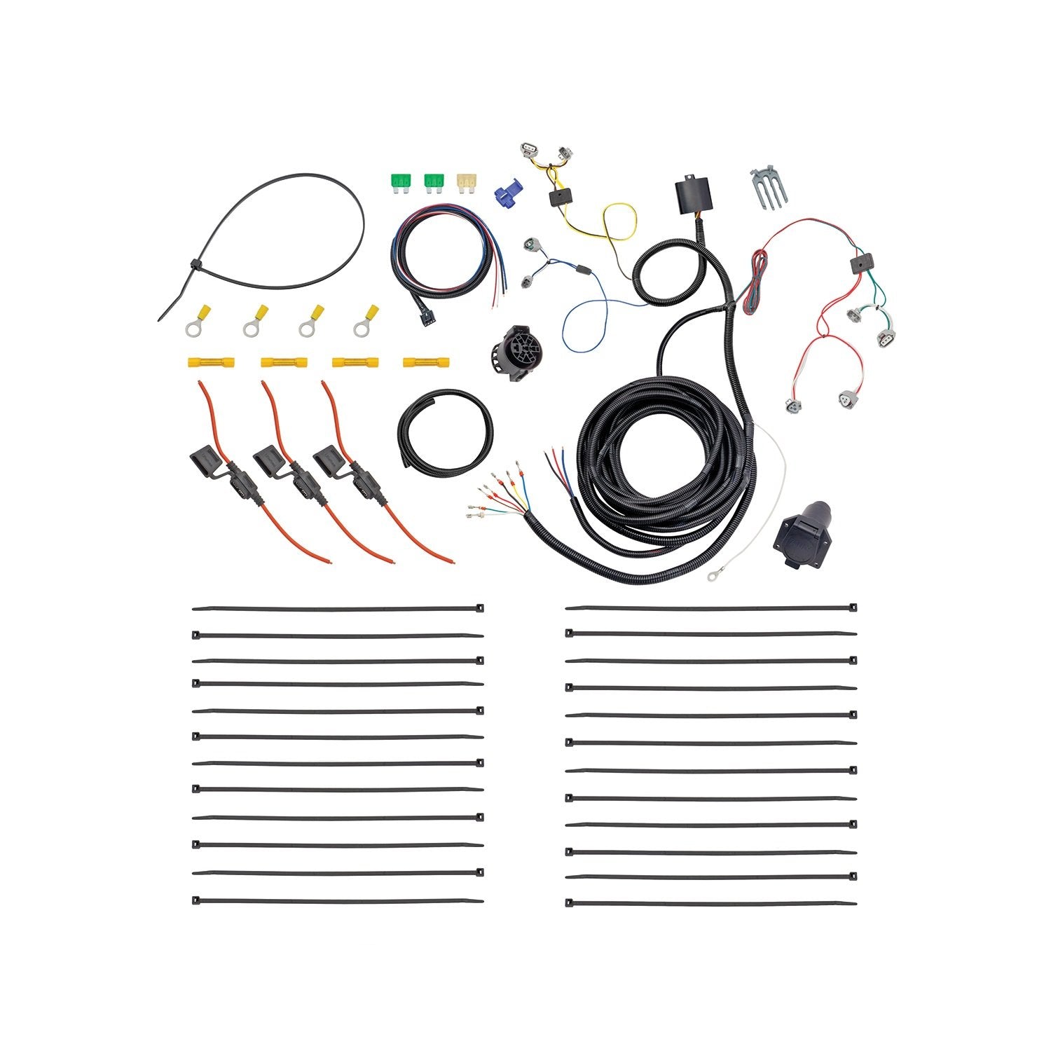 Tekonsha 7-Way Tow Harness, Compatible with Select Toyota Tacoma