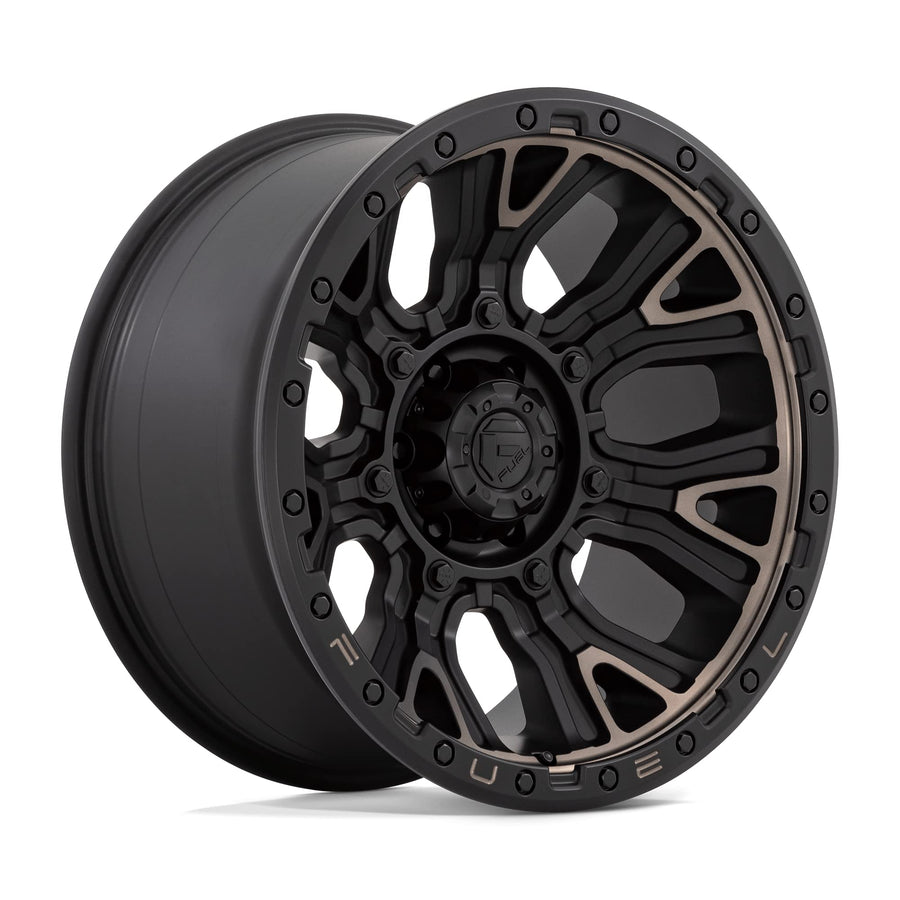 1PC Fuel D824 20X10 6X135 M-BLK-DDT -18MM - D82420008947