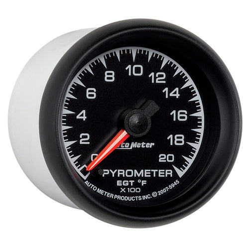 Auto Meter 5945 2-1/16" Full Sweep Electric Pyrometer E.G.T. (Exhaust Gas Temperature) 0-2000 F
