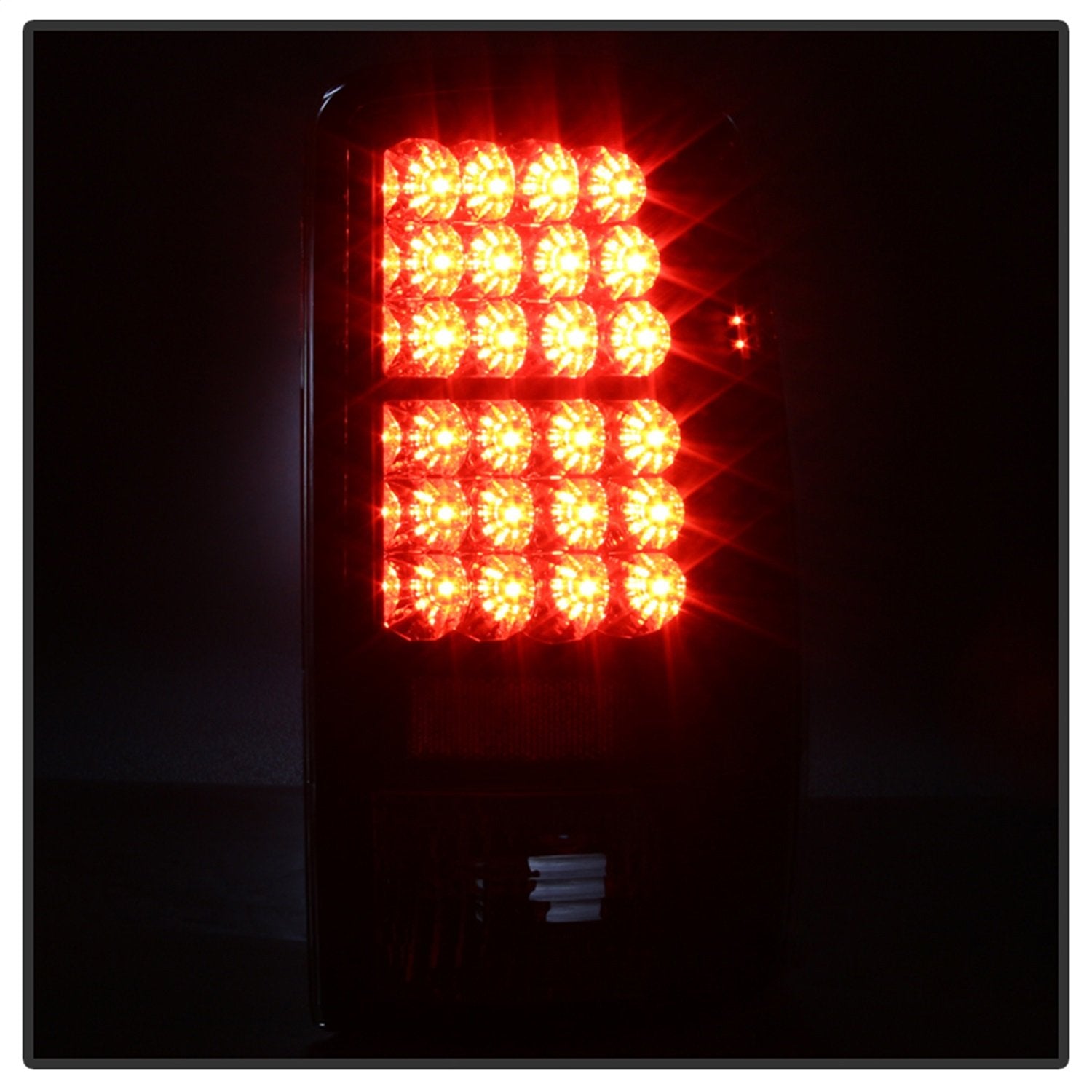 LED Tail Lights Black/Smoked Spyder Auto 5078001