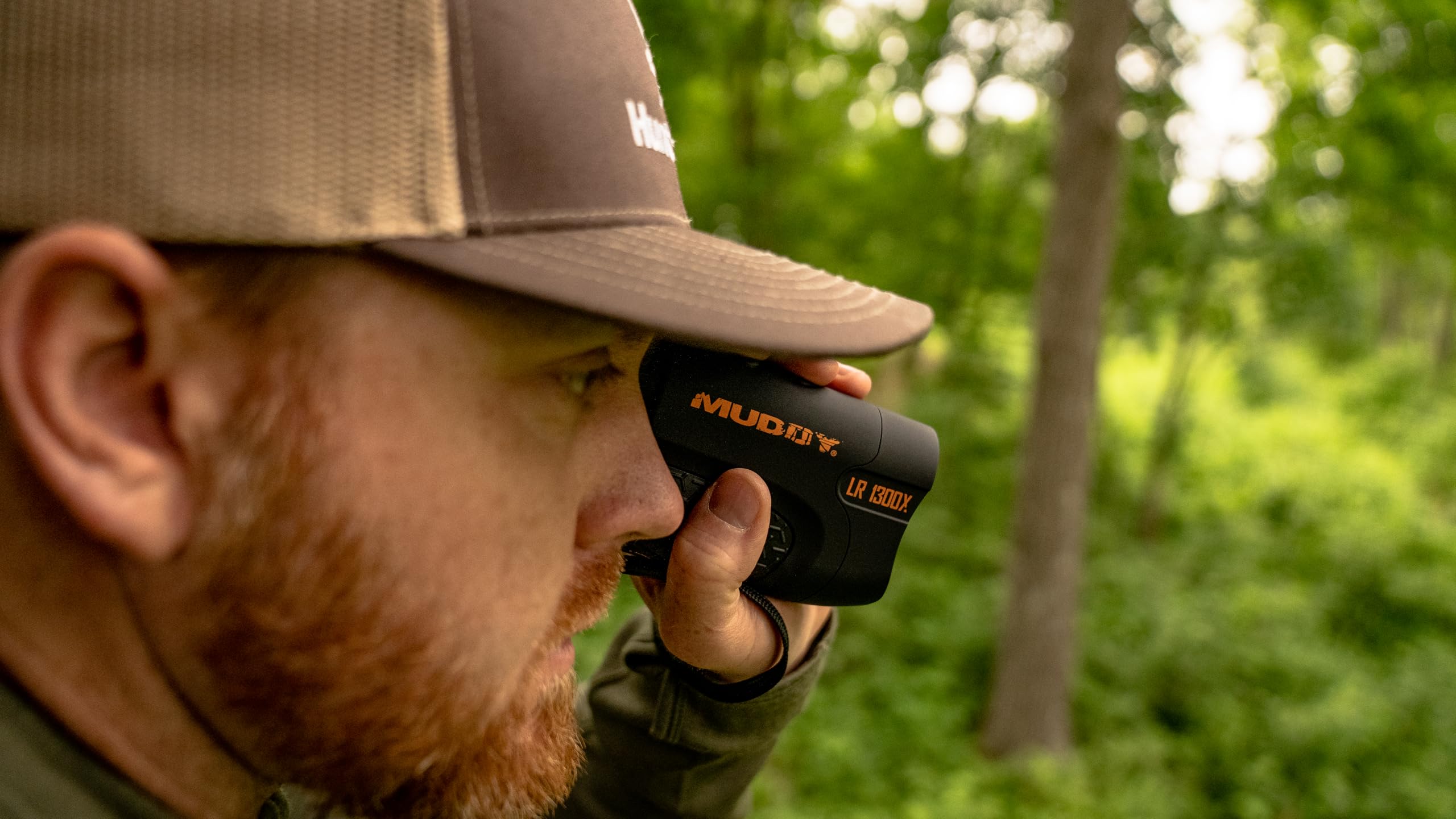 Outdoor Muddy Hunting Precision Rubber Trim Watertight Laser Range Finder, 1300 Yards w/HD
