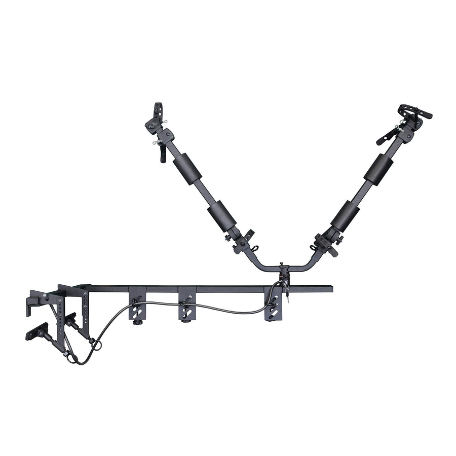 Half Nelson Let's Go Aero 2-Bike Truck Bed Mount V-Rack Carrier