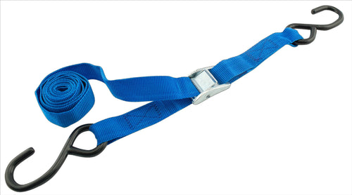1" x 10' Light Duty Cam Buckle Tie-Down Strap Erickson (01100)