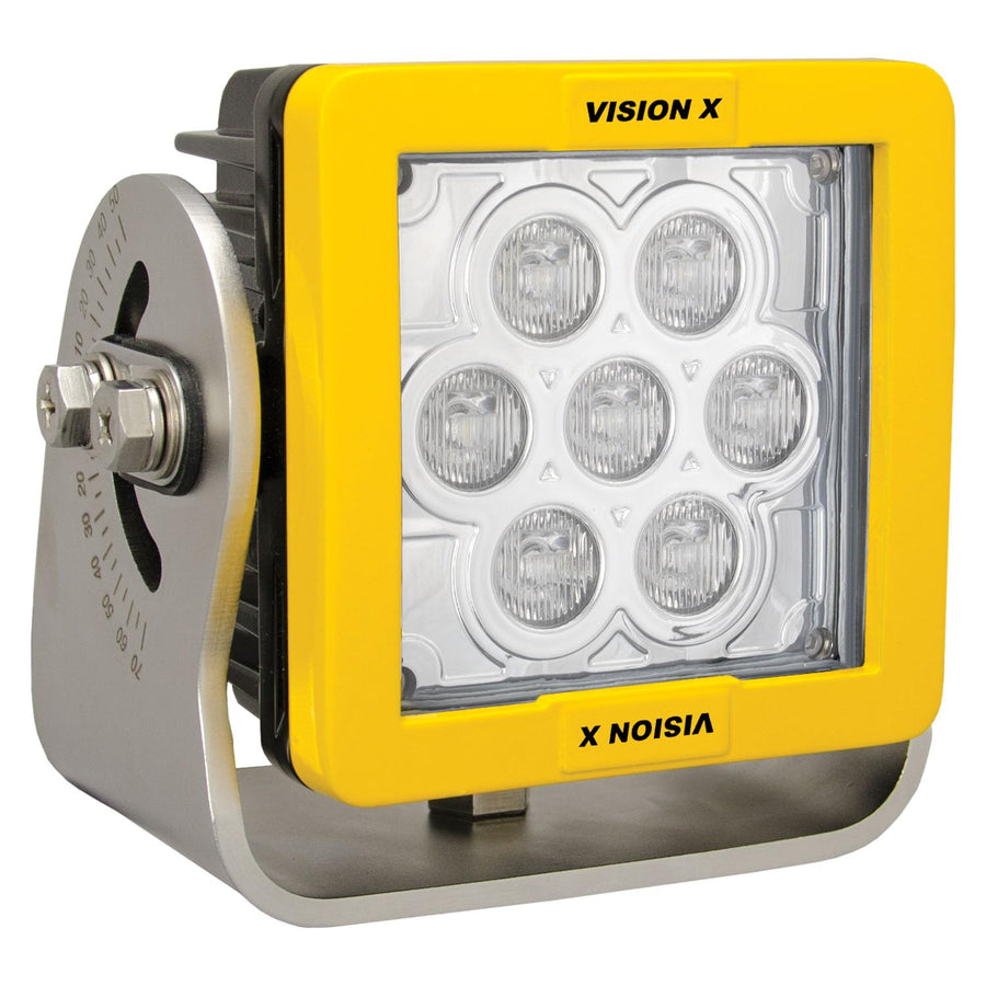 BT Vision X Lighting Heavy Industrial Black HOUSING, 7 LEDs, 49 WATT, Anti-Glare Beam
