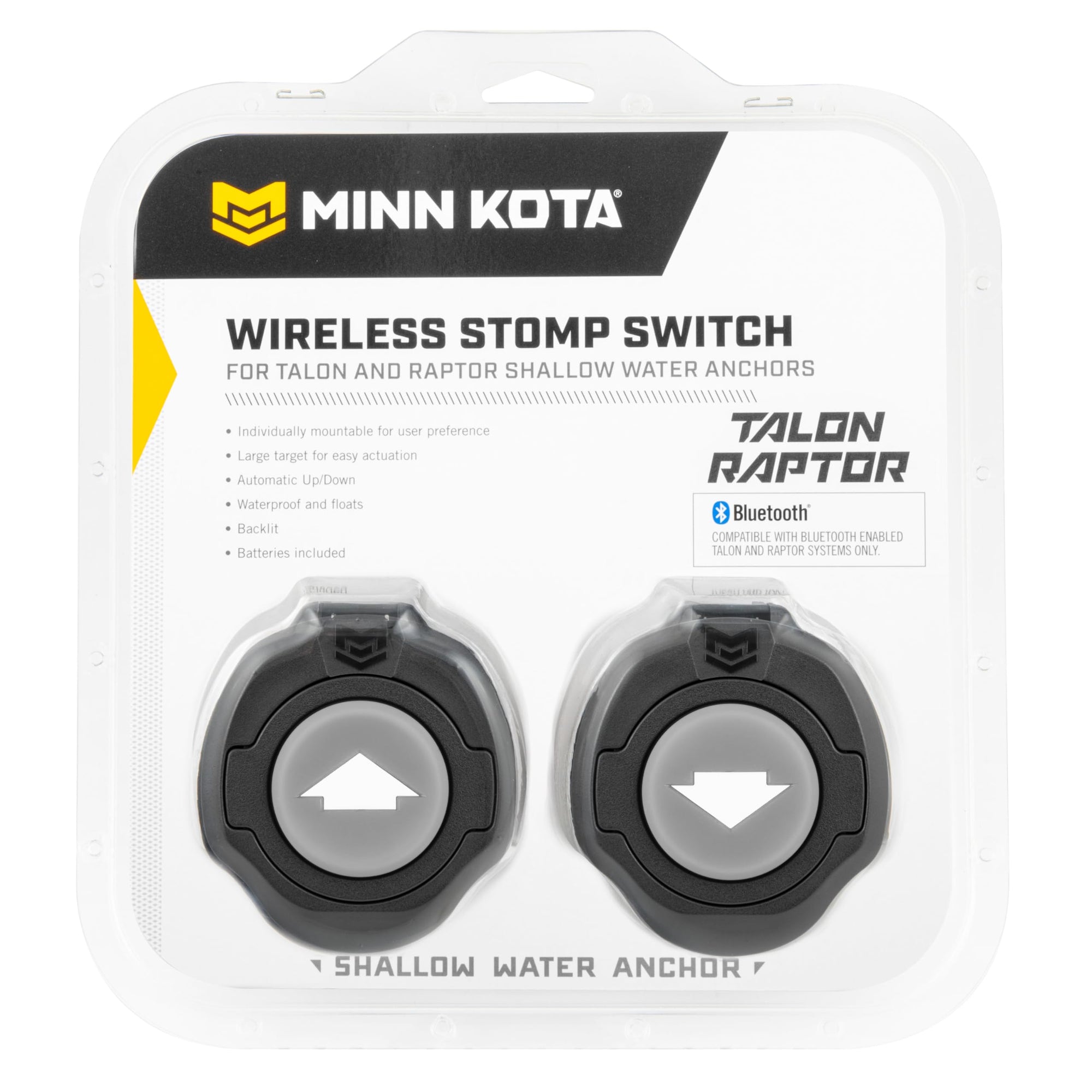 Minn Kota Bluetooth Wireless Stomp Switch for Raptor and Talon