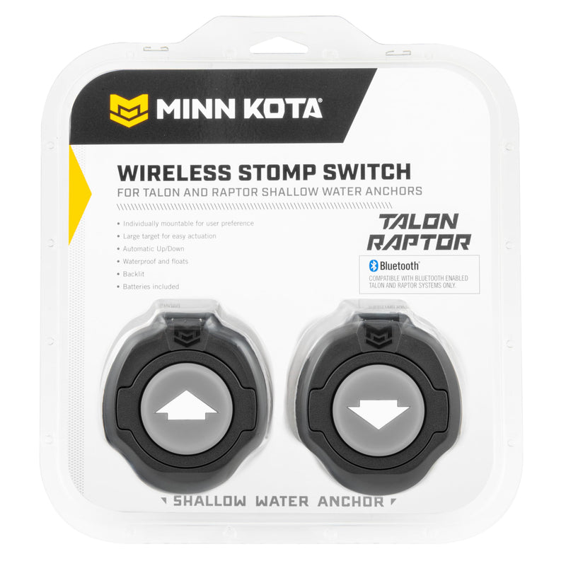 Minn Kota Bluetooth Wireless Stomp Switch for Raptor and Talon
