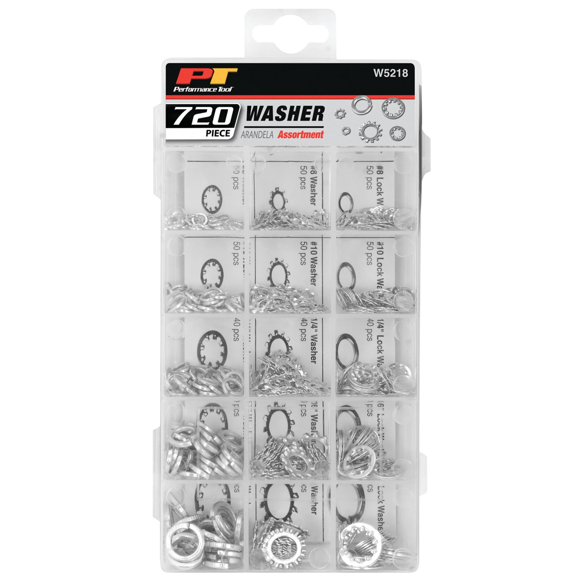W5218 Performance Tool 720pc Washer Assortment