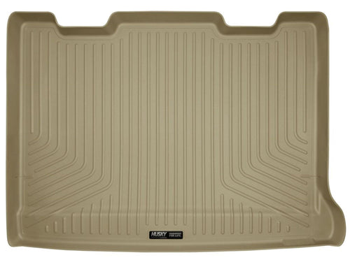 Weatherbeater Cargo Liner Husky Liners | Fits 2007-2014 Cadillac Escalade ESV/Chevrolet Suburban 1500/GMC Yukon XL 1500, 07-13 Sub/Yukon XL 2500 Behind 3rd Seat | 1-pc Tan - 28263
