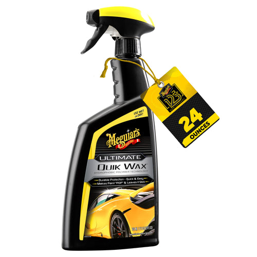 Ultimate Wash and Wax Bundle Meguiar's with Meguiar's Microfiber Wash Mitt, Perfect for Completing a Car Wash, Getting a Brilliant Shine, and Protecting Your Car’s Finish, Safe for all Car Exteriors