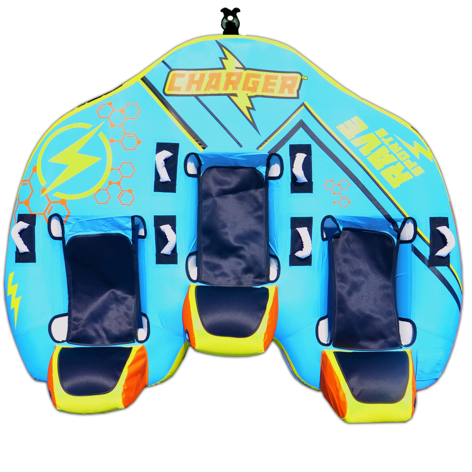 3 Person RAVE Sports Charger Towable, Blue