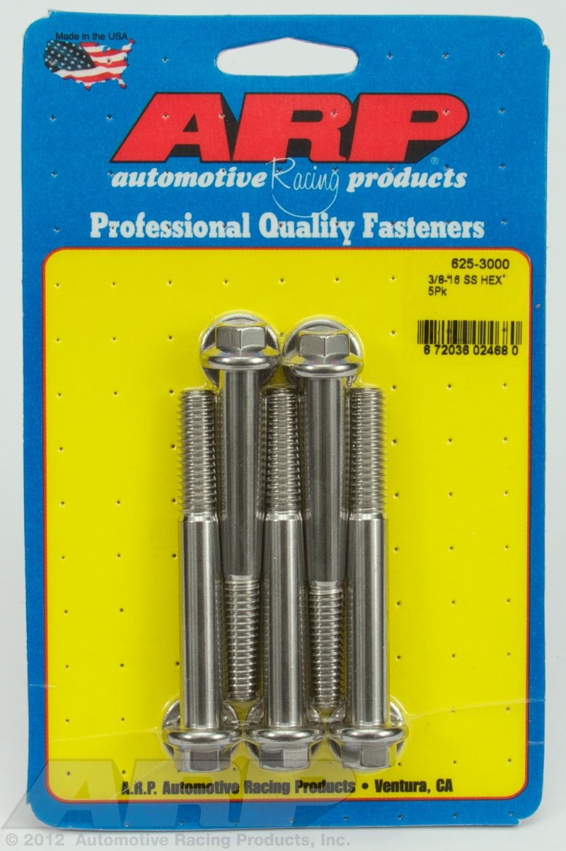 Hex Bolt, ARP (625-3000) Stainless Steel