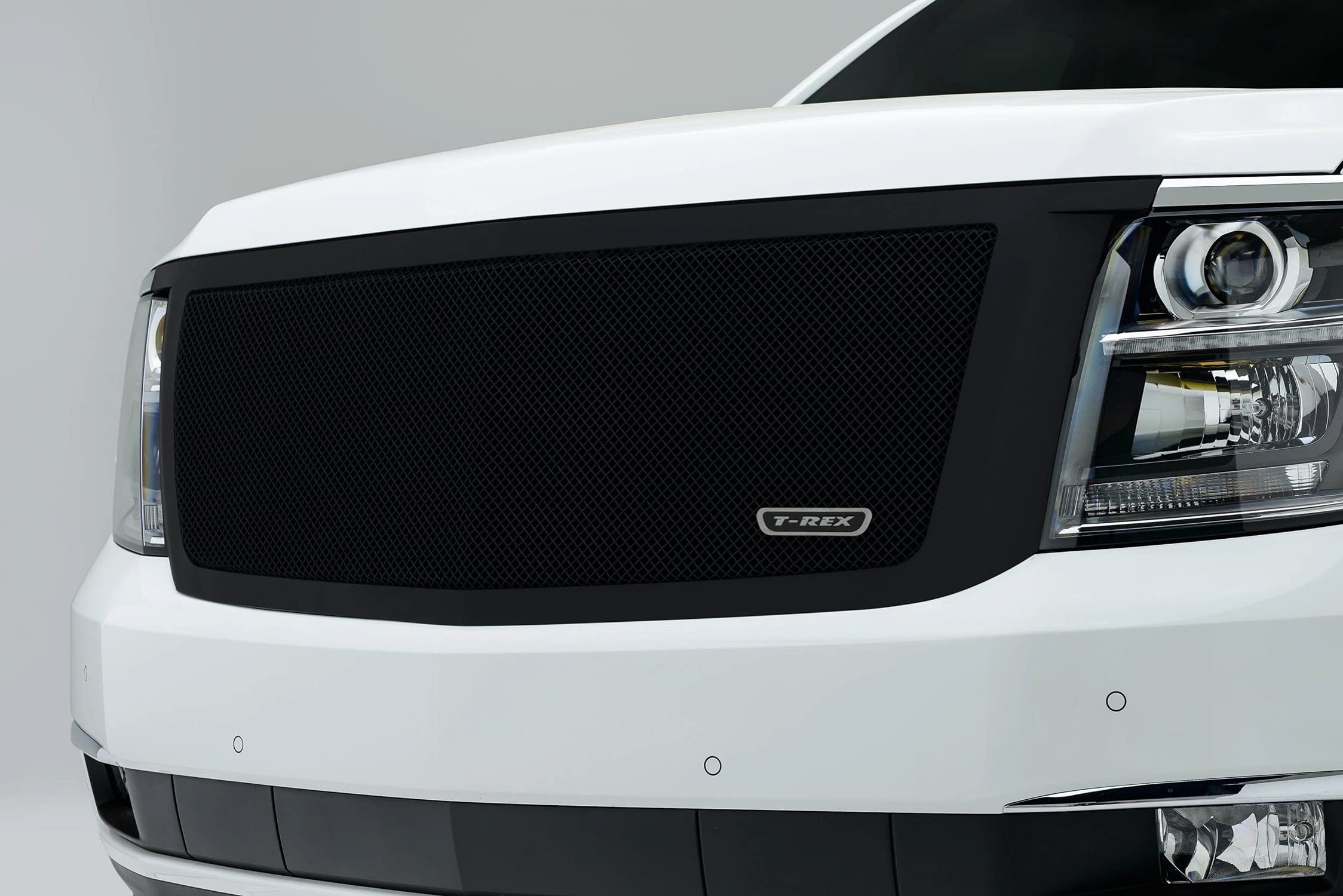 T-Rex Grilles Upper Class Series 2015-2020 Suburban, Tahoe LT, LTZ Main Grille, Black, 1 Pc, Replacement - PN #51056