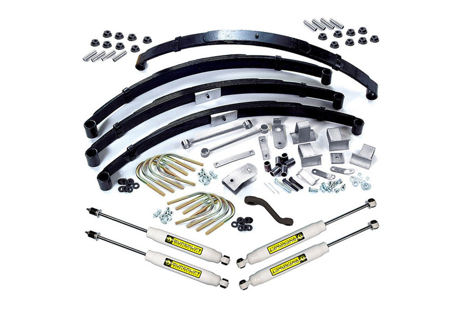 SUPERLIFT SUSPENSION RealTruck 3.5" Lift Kit for Jeep Wrangler YJ | Complete Lift Kit with Front & Rear Shadow Series Shocks | K849 | Fits 1987-1995 Jeep Wrangler YJ