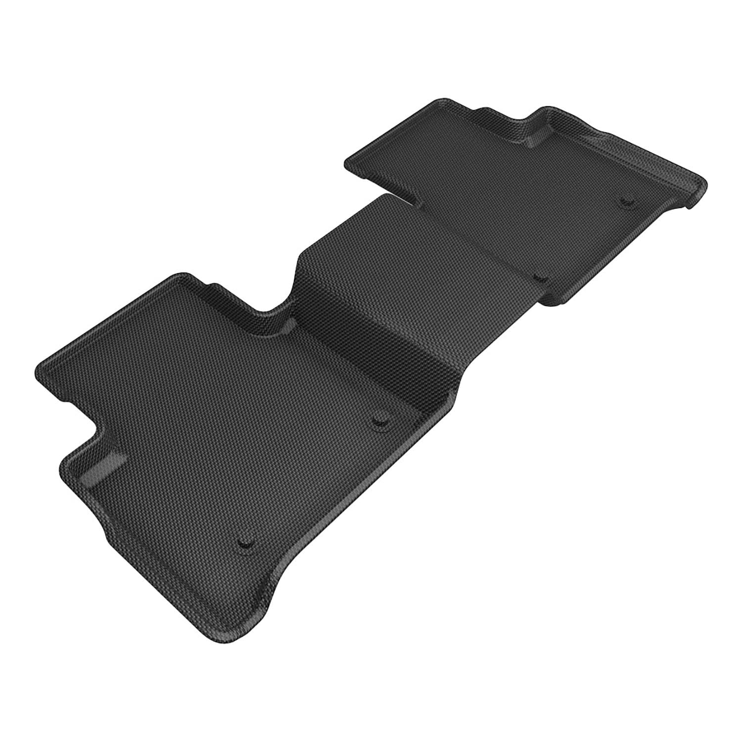 Kagu Floor Mat 3D MAXpider Custom Fit (Black) Compatible for Jeep Grand Cherokee (WL) 2022-2026 - Second Row