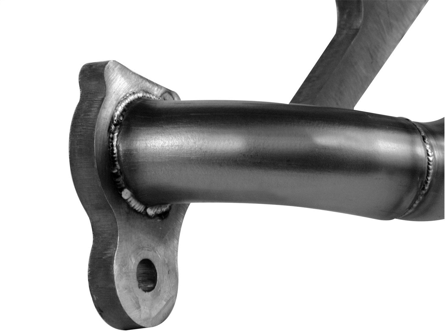 aFe 48-46201 Twisted 1.5" 14 Gauge 409 Stainless Steel Header for Jeep Wrangler L6-4.0L
