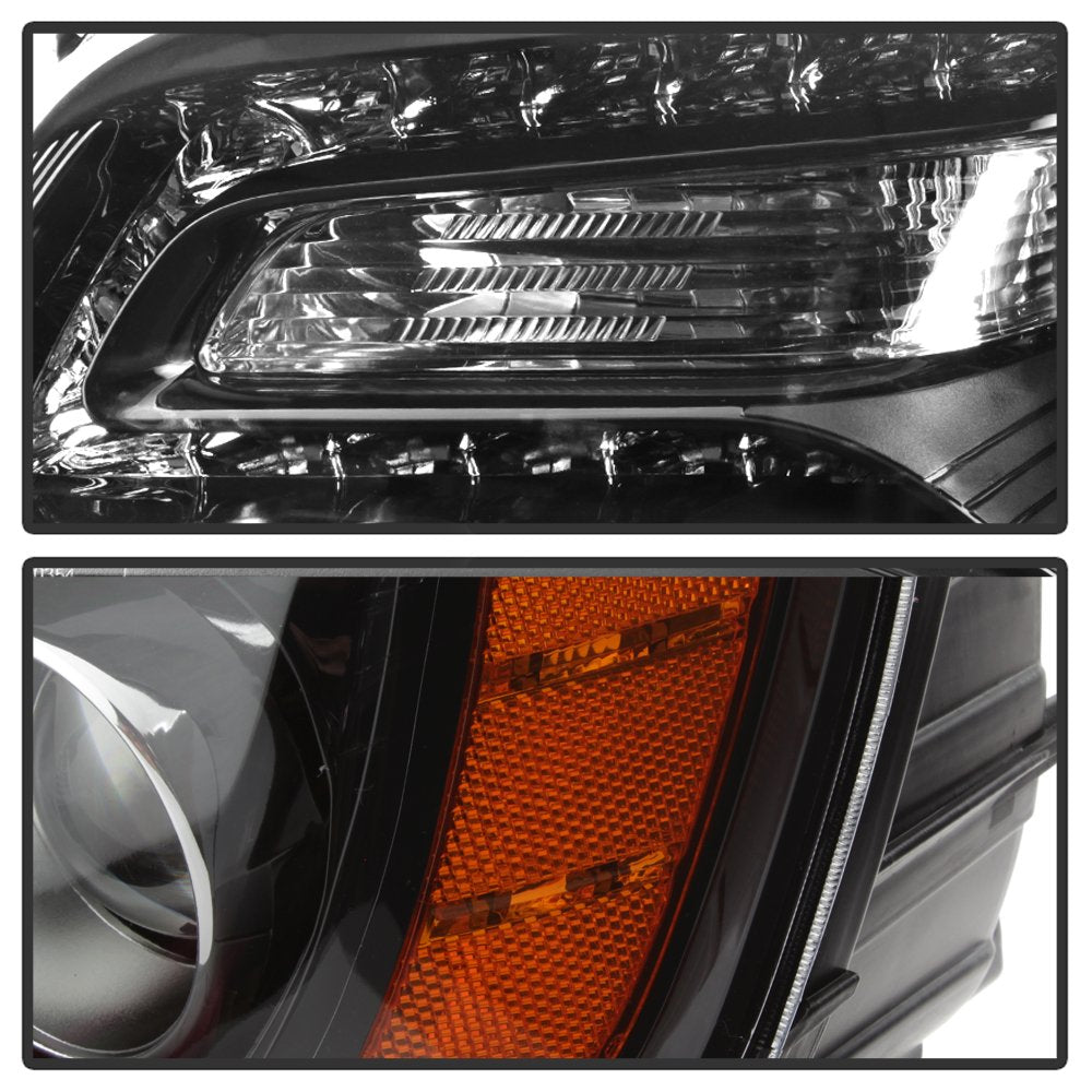 Headlight Xtune HD-JH-CHR30011-OEBK-R, 1 Pack