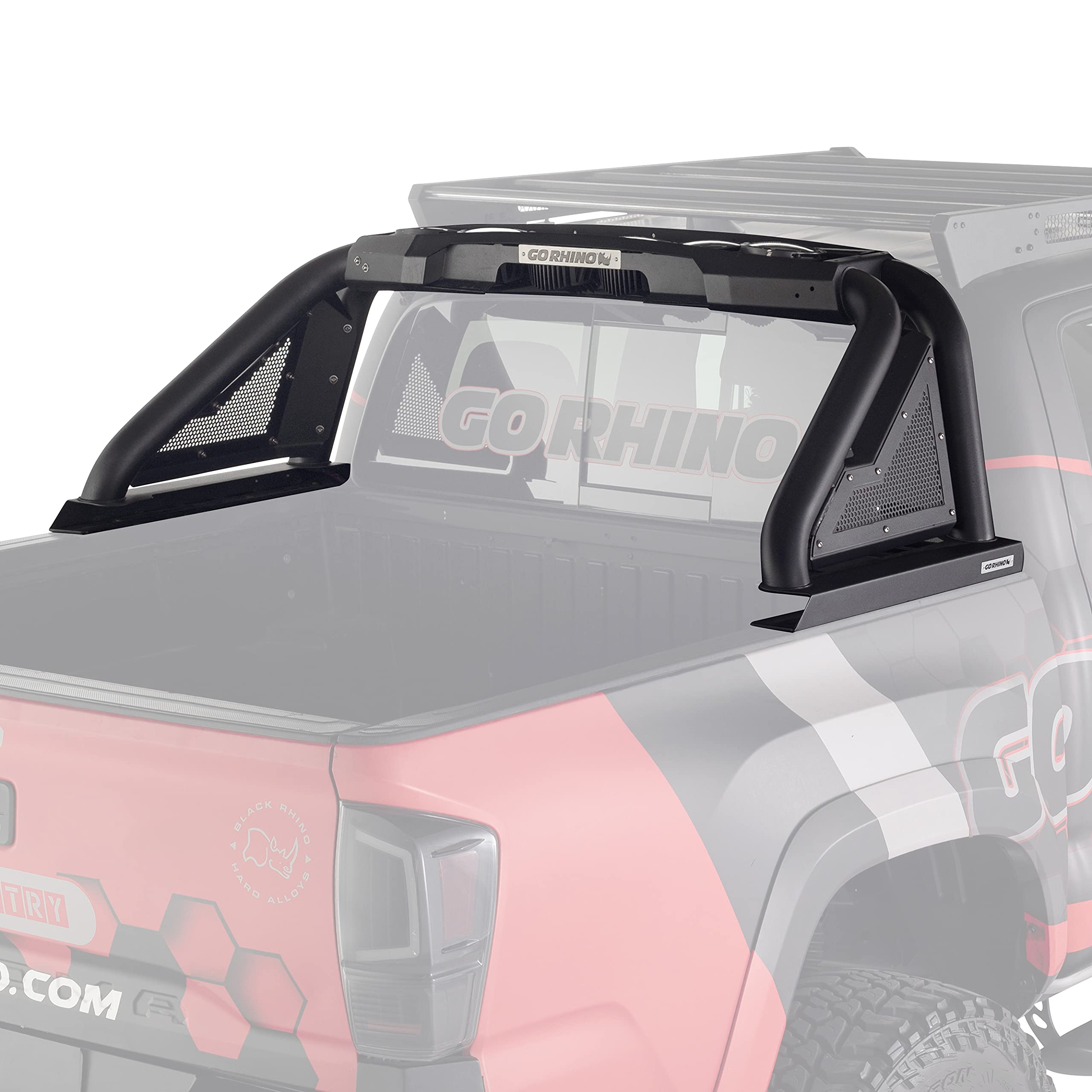 Sport Bar 2.0 Go Rhino w/Mounting for up to 6" Individual Lights & LED Light Bars up to 40" | Mild Steel, Textured Black | 911000T | Fits 15-24 Ford F-150 & Other Full Size Trucks (See Description)