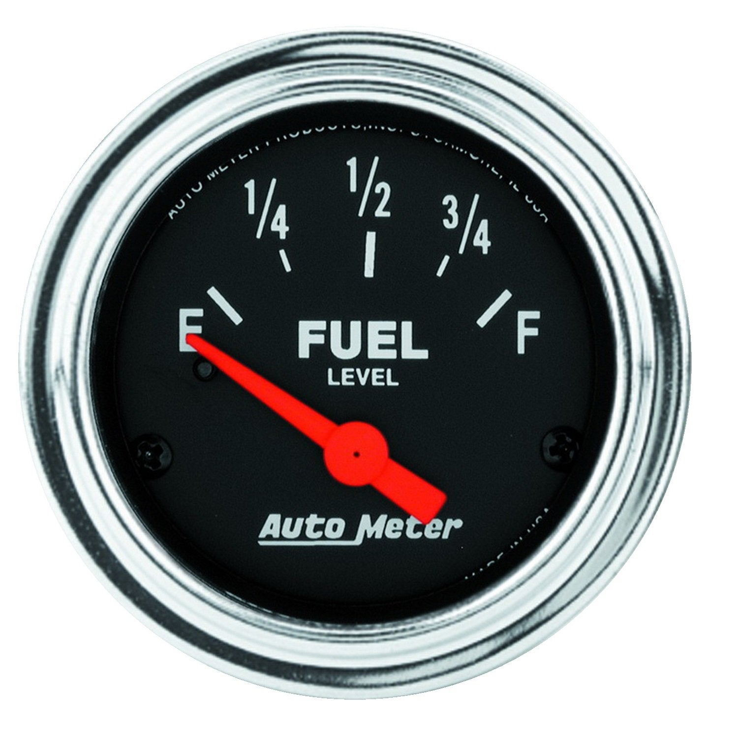 Auto Meter Traditional Chrome 2514 Electric Fuel Level Gauge