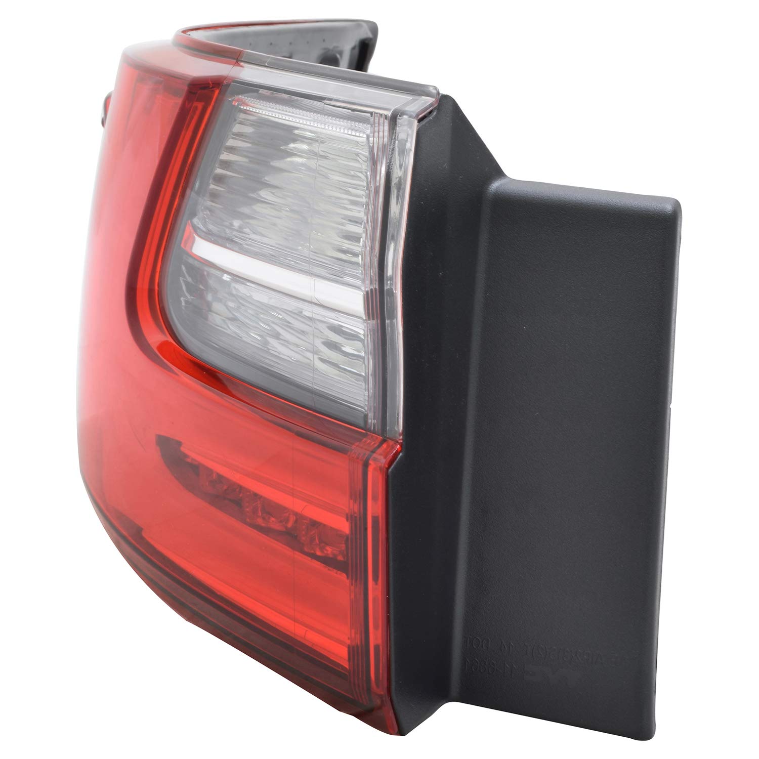 Left TYC Tail Light Assembly Compatible with 2016-2018 Lexus ES350