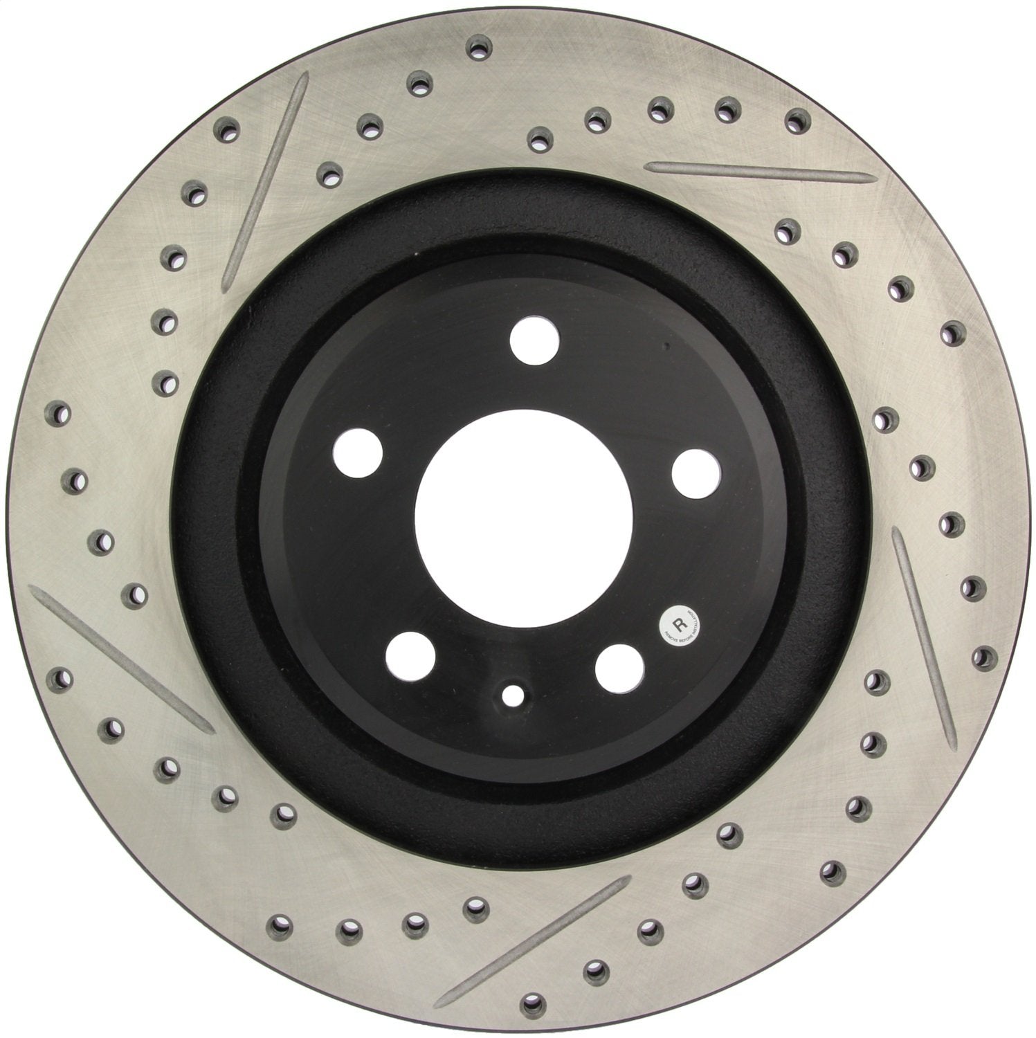 Sport Drilled/Slotted Brake Rotor StopTech 127.33125R (Rear Right), 1 Pack