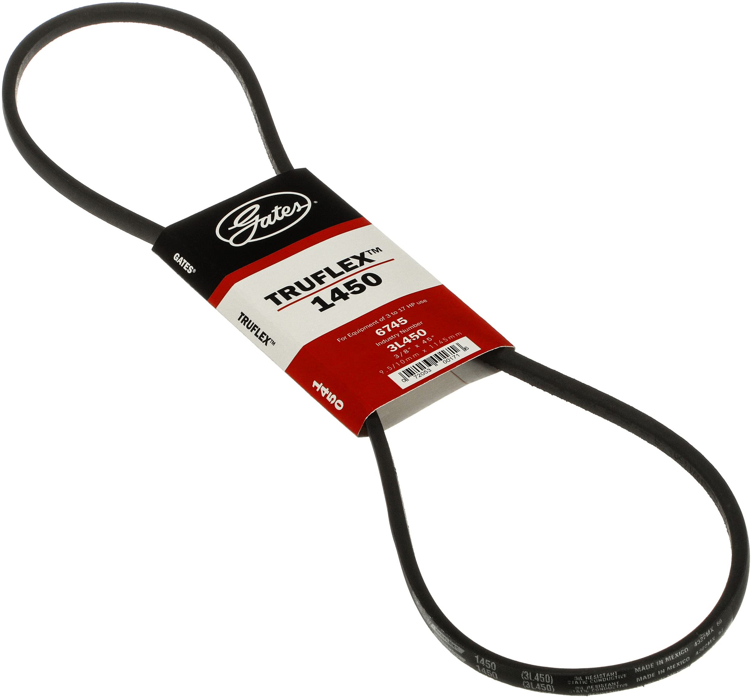 Gates Truflex 1450 Fhp Low Horse Power V Belt