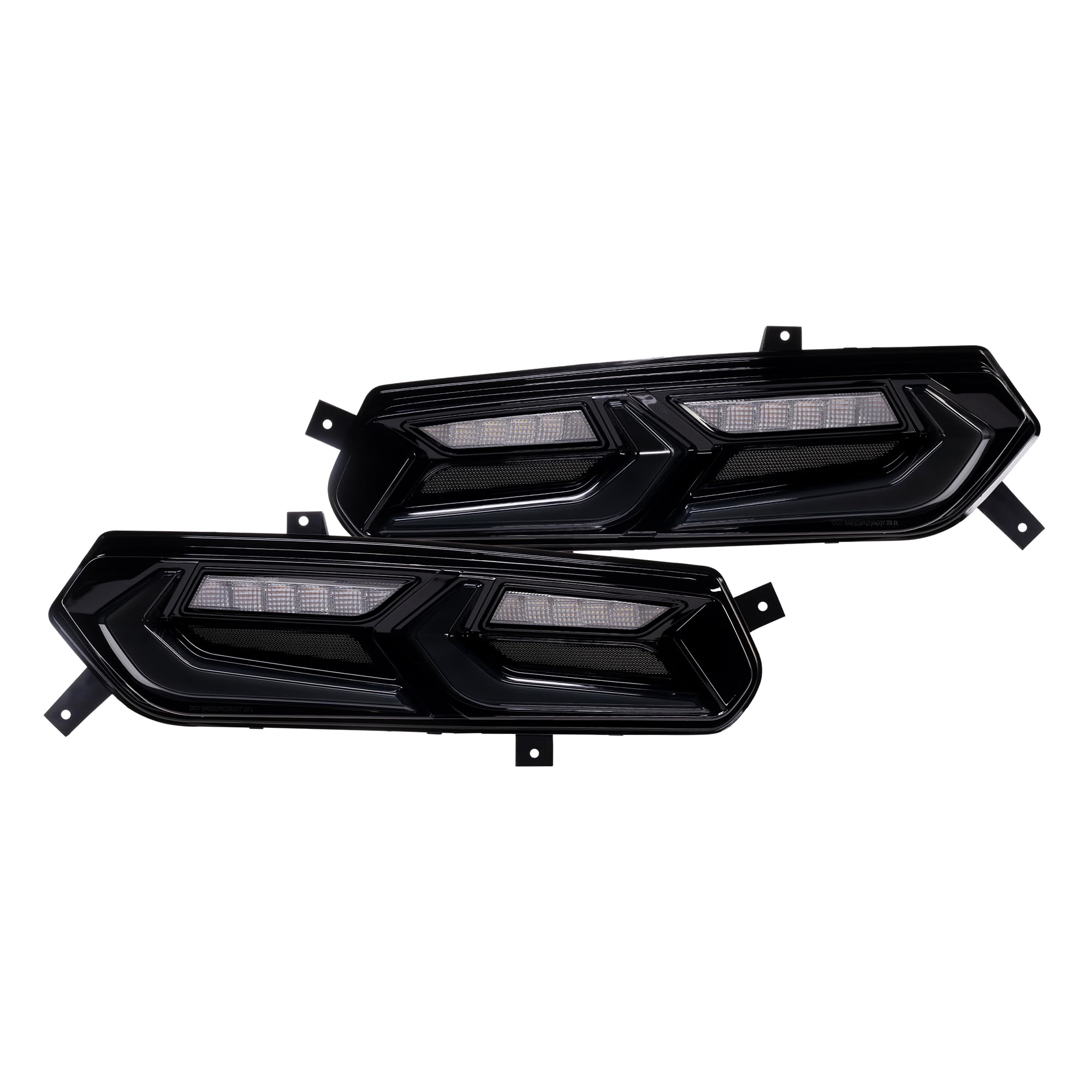 Smoked Morimoto XB LED Taillights for Chevrolet C7 Corvette 14-19 (LF754)