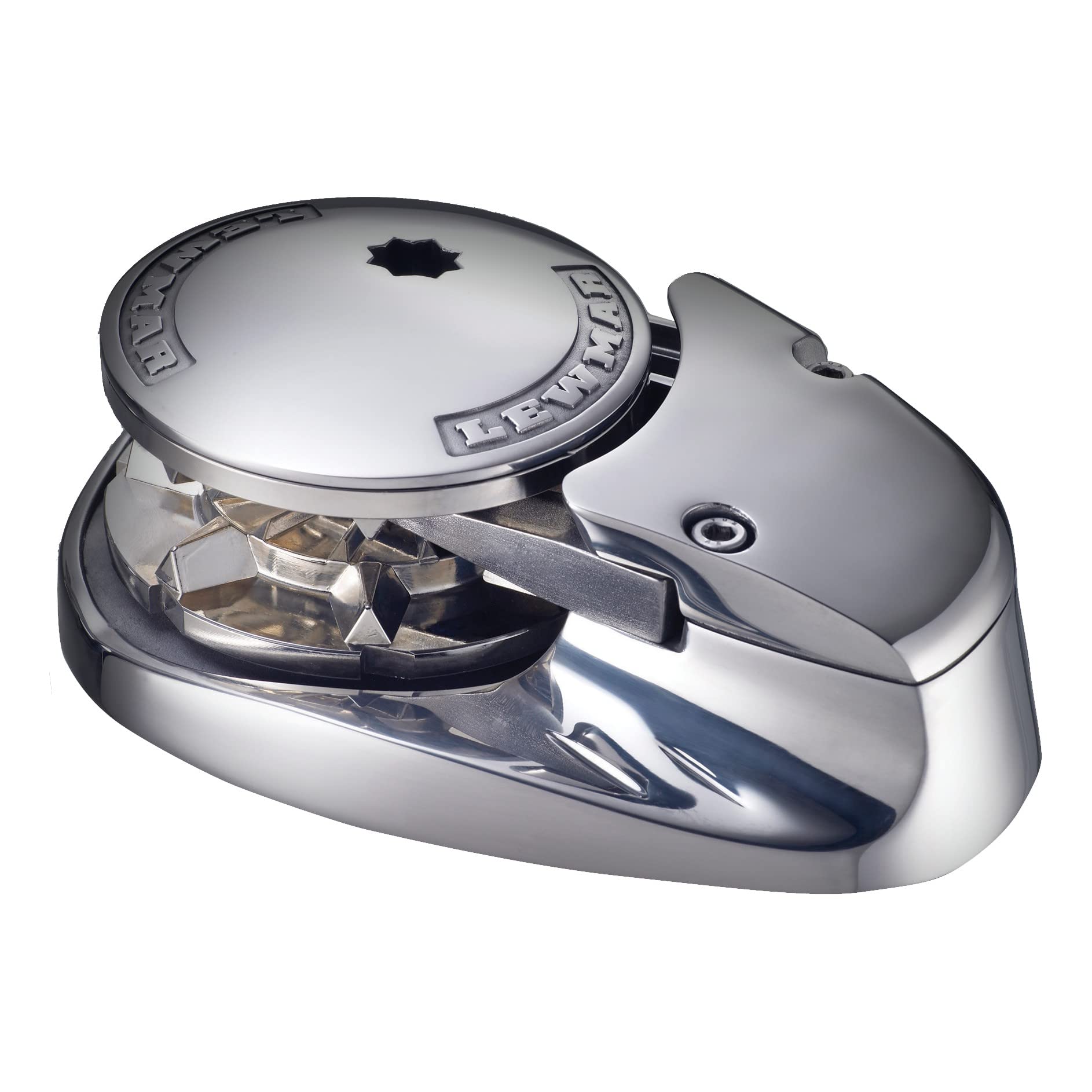 Lewmar 12V V700 Vertical Windlass for 1/4" G4 Chain, Fall Safe Gypsy, Maximum pull 700 lbs., 316 Stainless Steel Construction, IP67 Rated Housing, For Powerboats and Sailboats 20'-30' - 2020201176