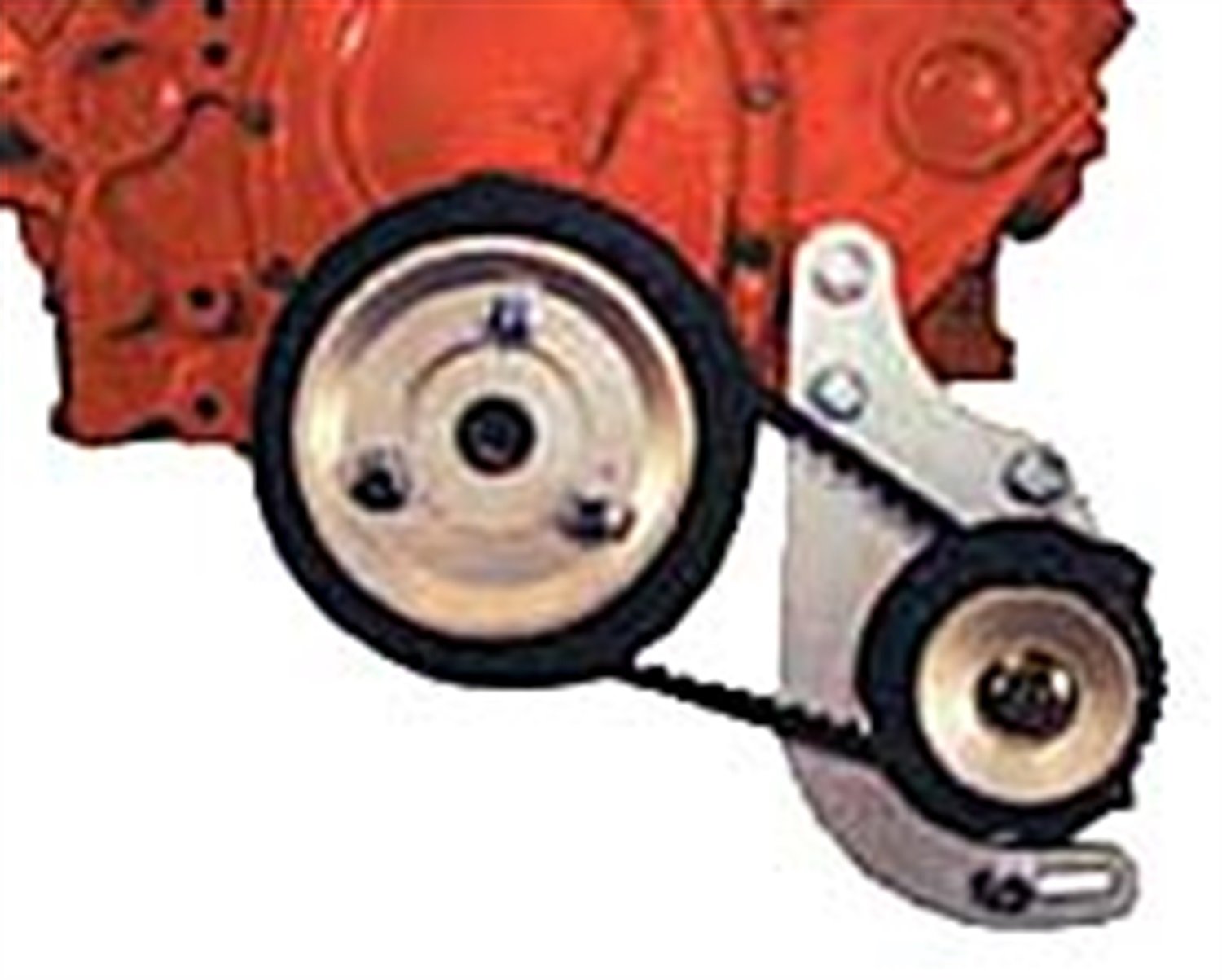 Alternator Kit Powermaster Pro Series High Mount [SBC] w/8072-3 100A Alt 3 grv Pulley