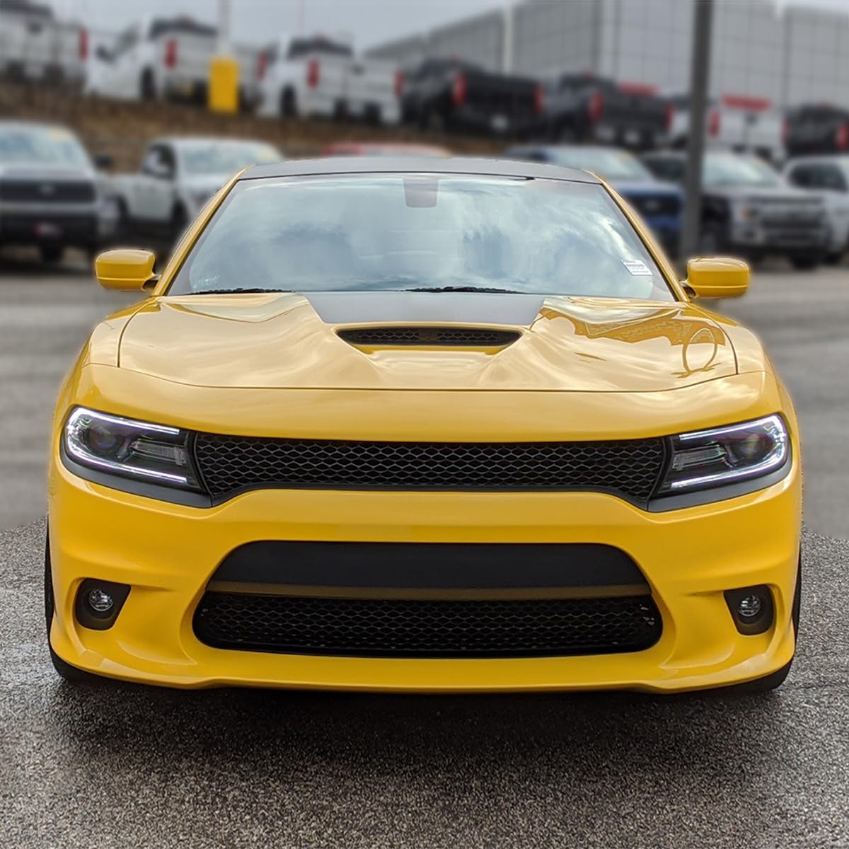 Fog Lights SPEC-D TUNING + H11 Bulbs Compatible with 2015-2020 Dodge Charger, L+R Pair Assembly