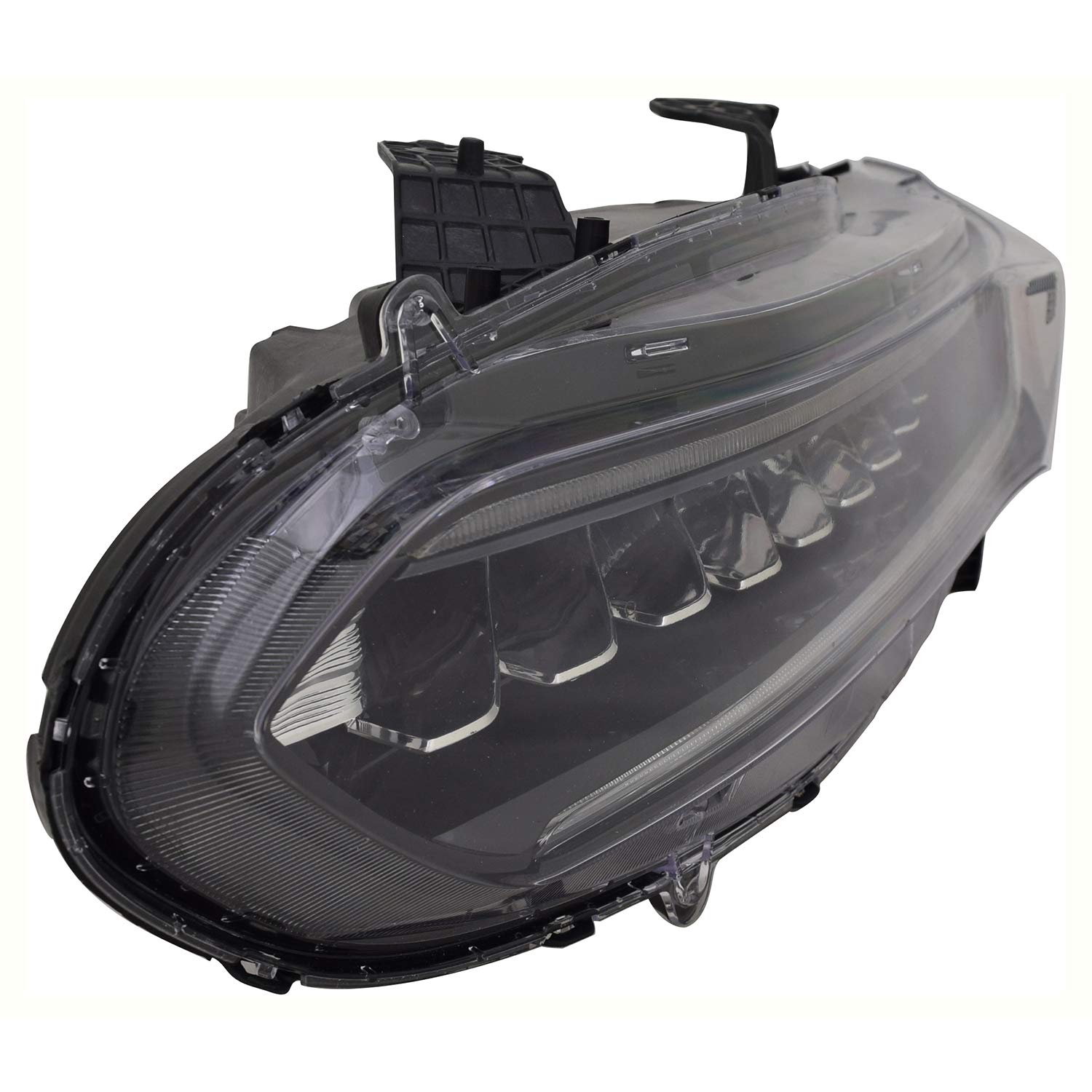 Left TYC Headlight Assembly Compatible with 2018-2020 Honda Accord
