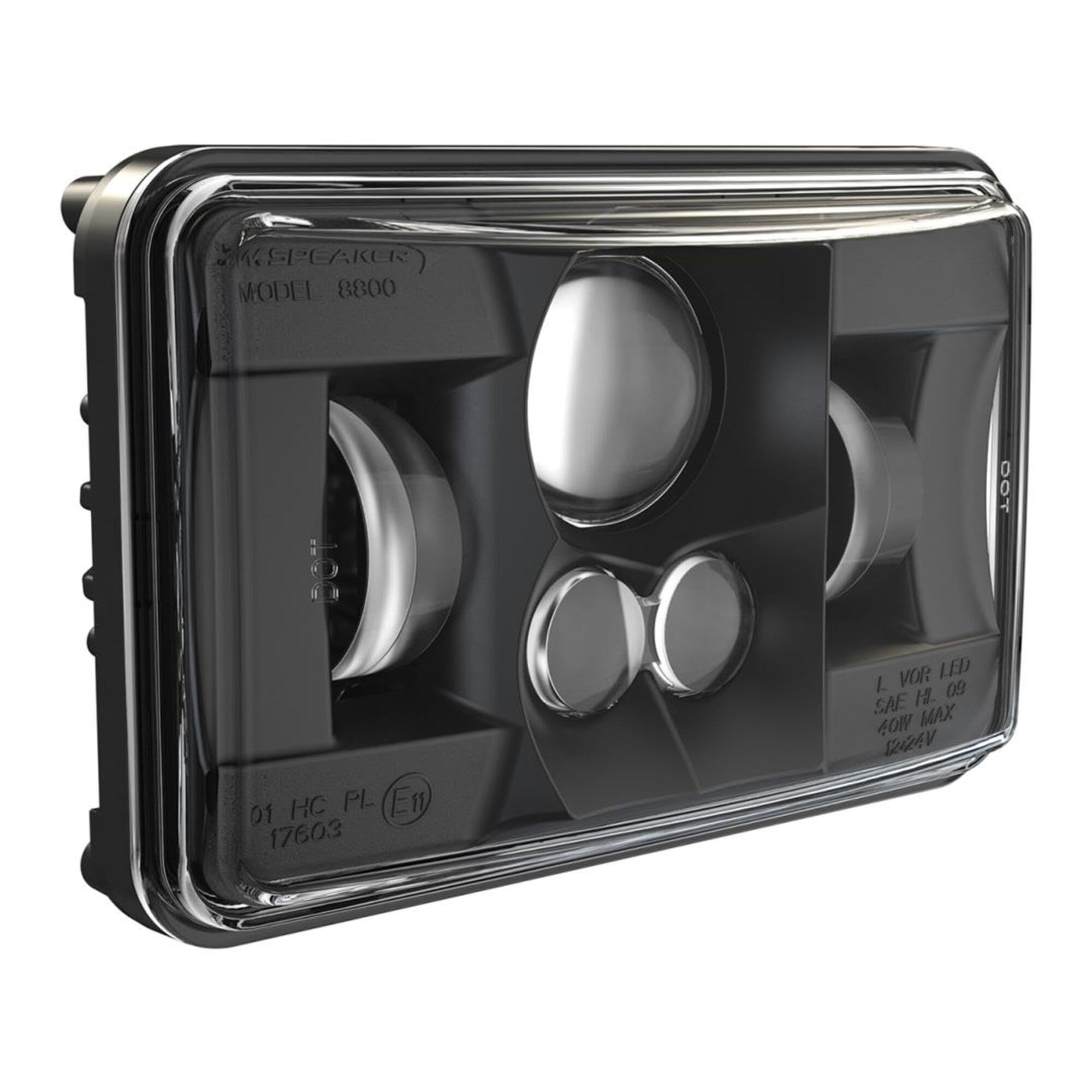 Jw Speaker 8800 Ev2 12/24v Lb Ece Lht Blk 0552561