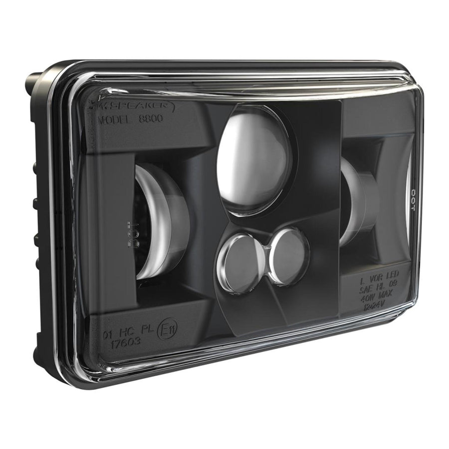 Jw Speaker 8800 Ev2 12/24v Lb Ece Lht Blk 0552561