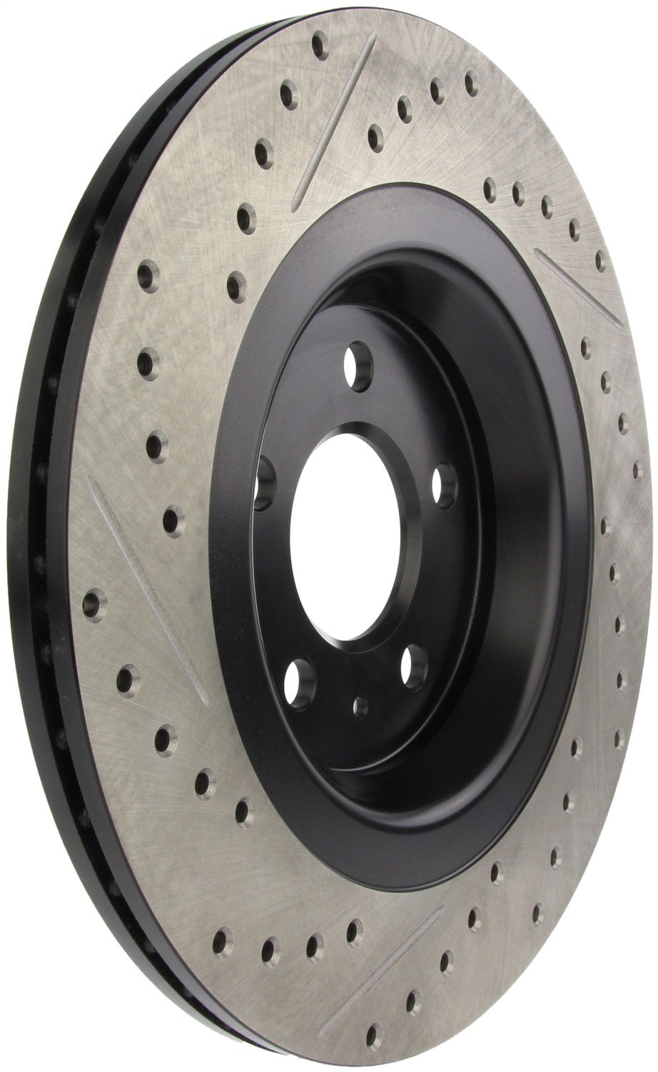 Sport Drilled/Slotted Brake Rotor StopTech 127.33125L (Rear Left), 1 Pack