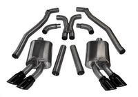 Cat-Back Exhaust System CORSA 14971BLK with X-Pipe