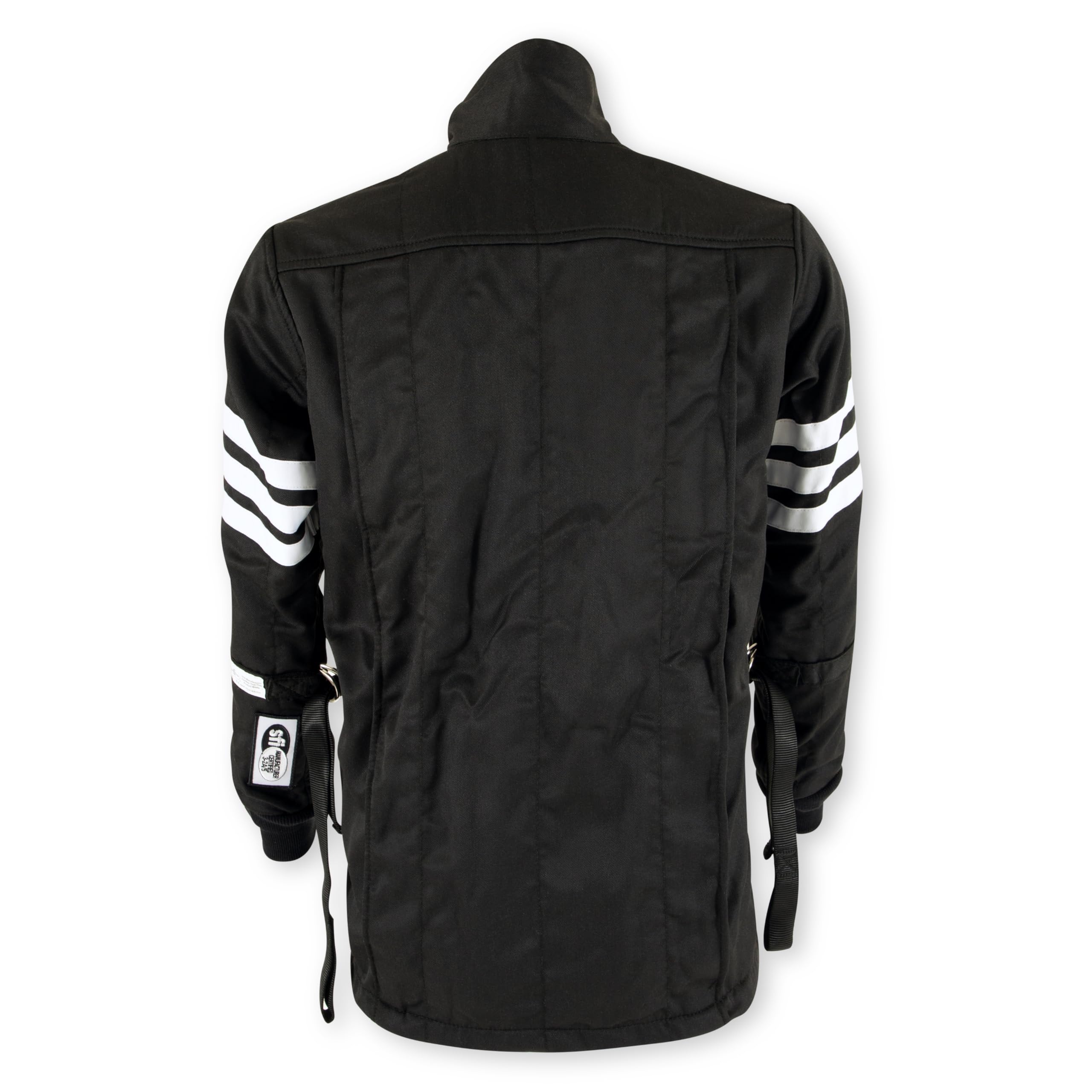 Simpson Racing C402114 Black Classic Racing Jacket SFI 5 - Small -Arm Restraint