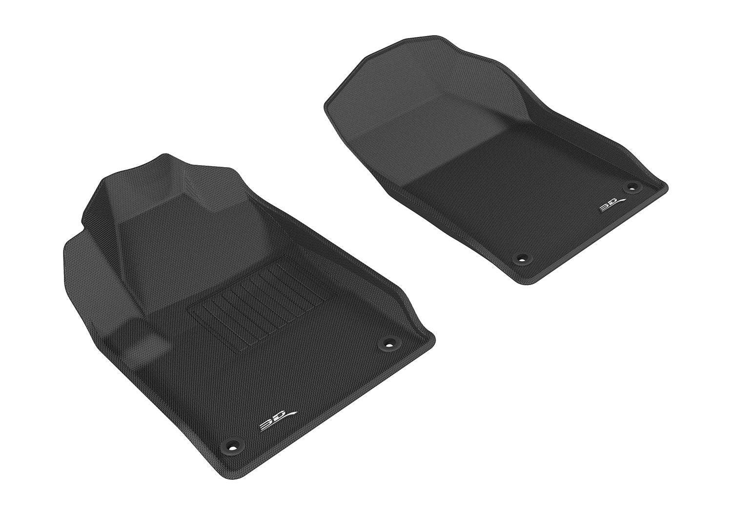 Kagu 3D MAXpider Custom Fit Floor Mat (Black) for 2013-2016 Dodge Dart - 1ST Row