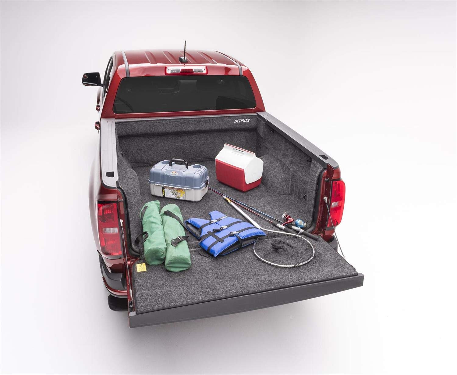Classic Bed Liner Bedrug | 2015 - 2022 Chevy Colorado / GMC Canyon 6' Bed (BRZSPRAYON is required if installing over Spray-In Liner), Charcoal Grey | BRB15SBK