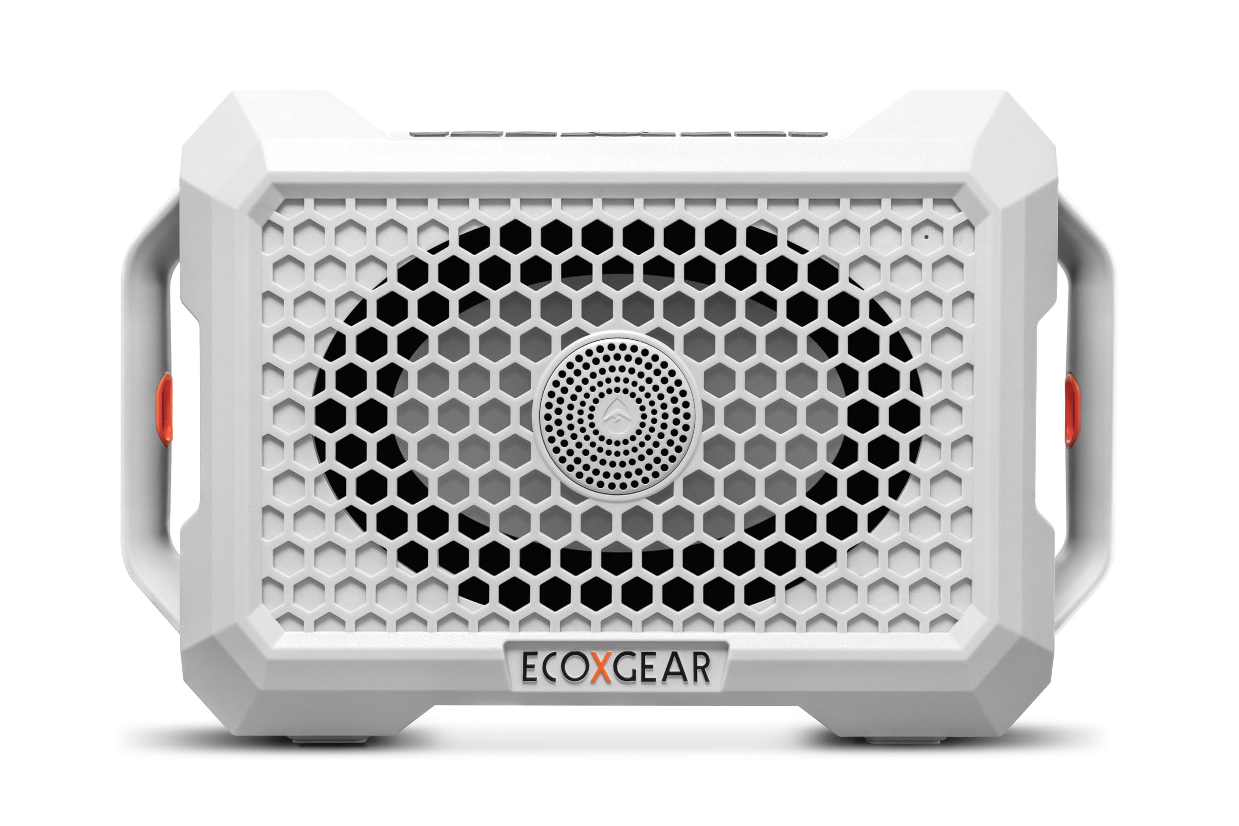 Outdoor ECOXGEAR Defender: Portable Bluetooth Speaker, 121dB Massive Sound, Waterproof and Drop Proof, with LED Party Lights, Pair up to 100, 25+ Hours Playtime (Whitewater)