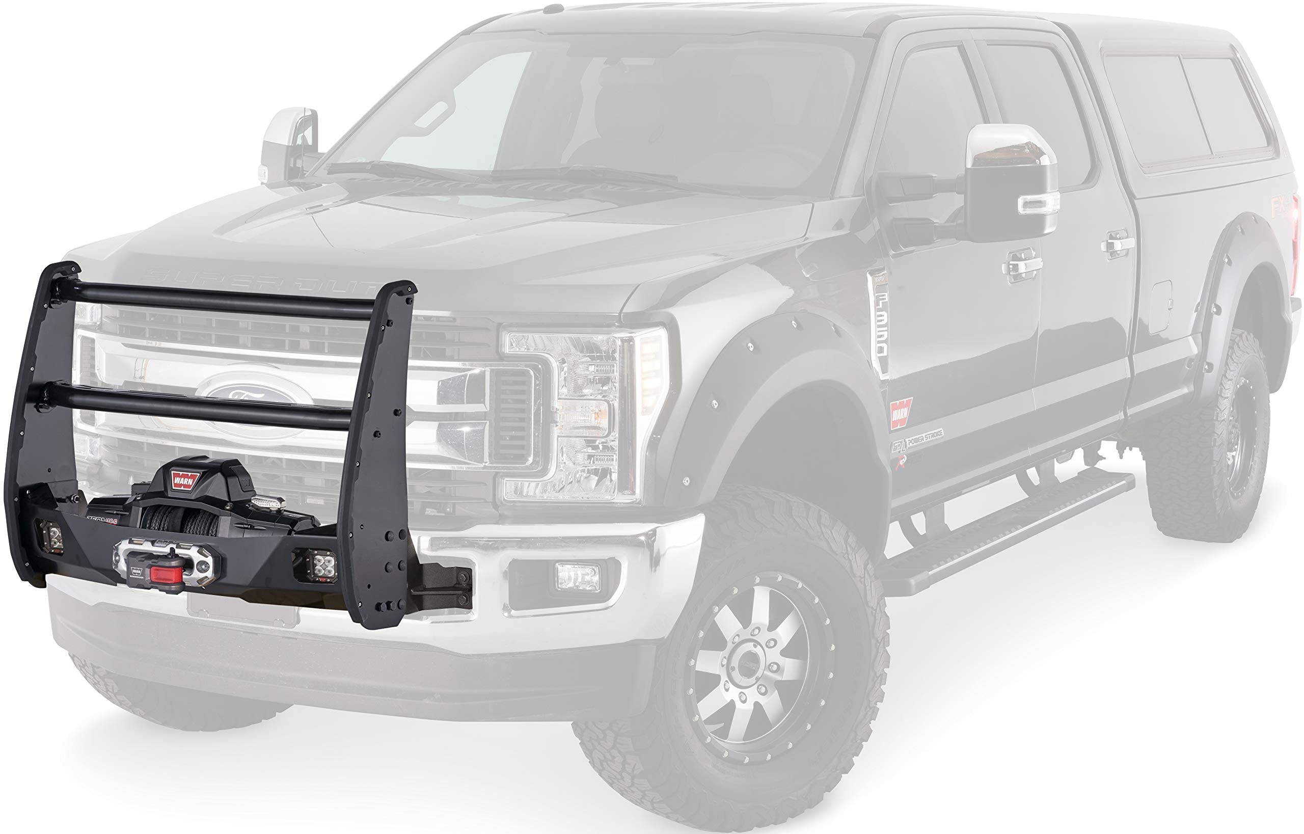 Gen III WARN Trans4mer System: Tall Grille Guard - Ford Super Duty (2017-2019) 102957