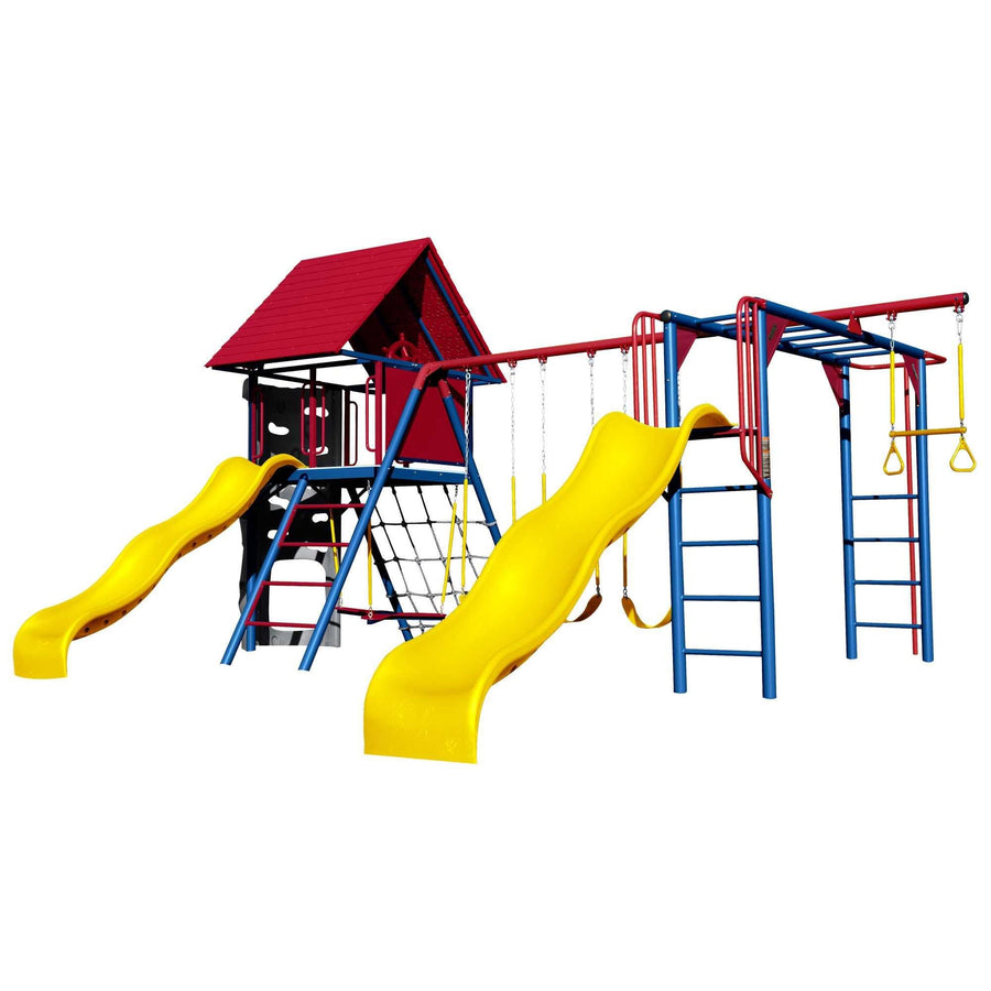 Big Stuff Lifetime Deluxe Swing Set Playset, Primary