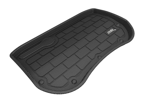 3D MAXpider Kagu Custom Fit Front Cargo Liner (Black) Compatible with Tesla Model 3 2017-2020 Smooth Basin - Front Cargo Liner